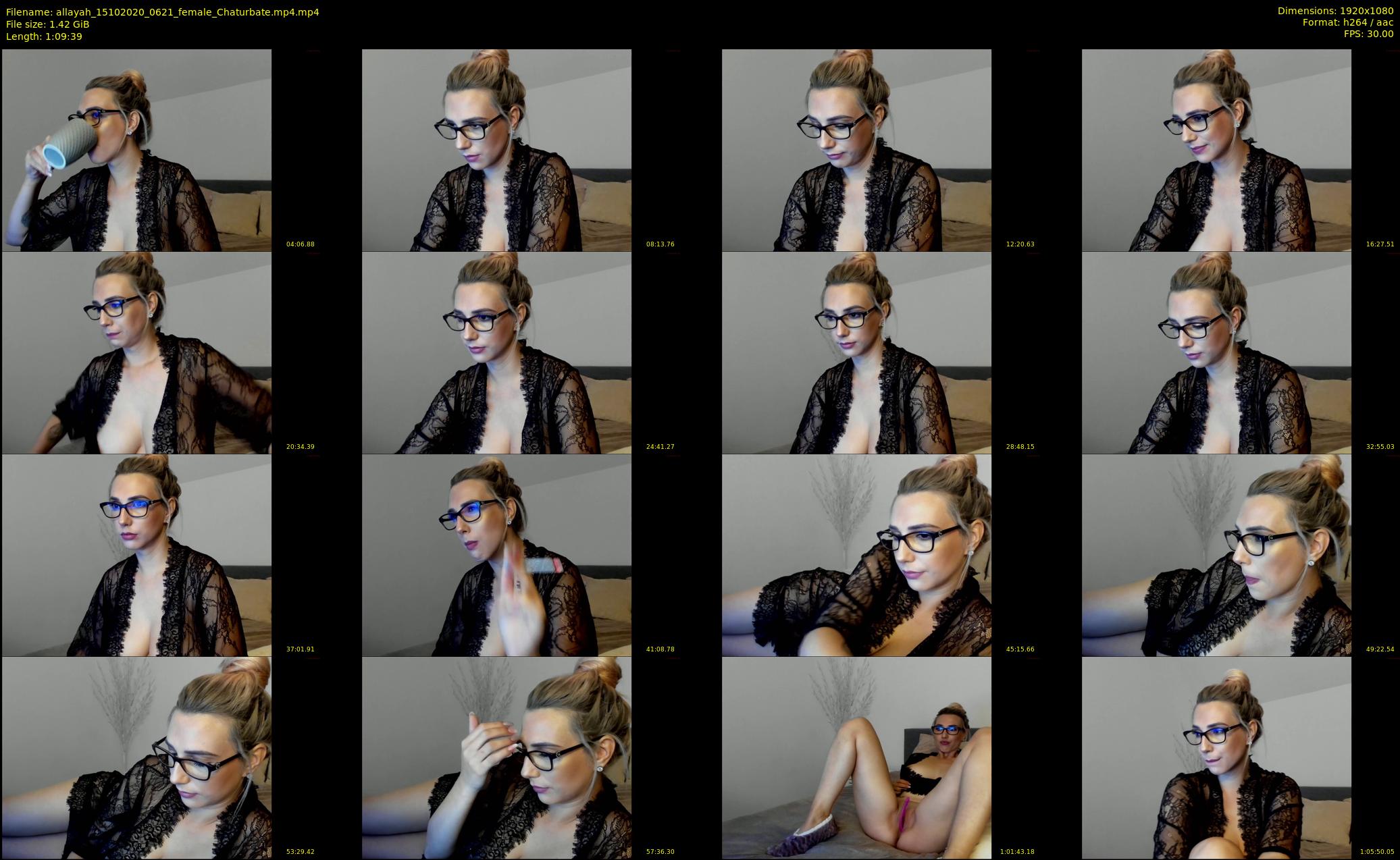 allayah — 70 minute Chaturbate female cam show recording, 1080p, Oct 15, 2020