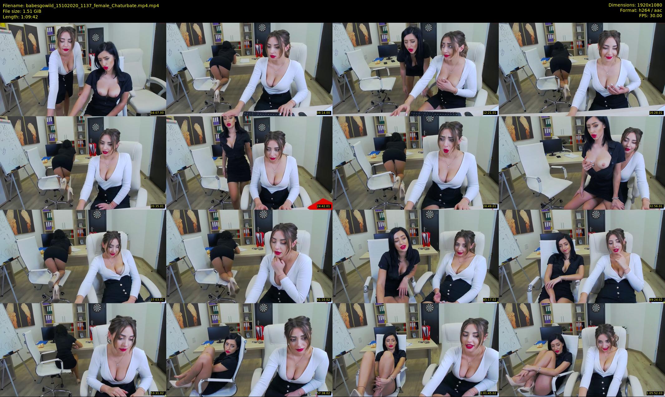 babesgowild — 70 minute Chaturbate couple cam show recording, 1080p, Oct 15, 2020