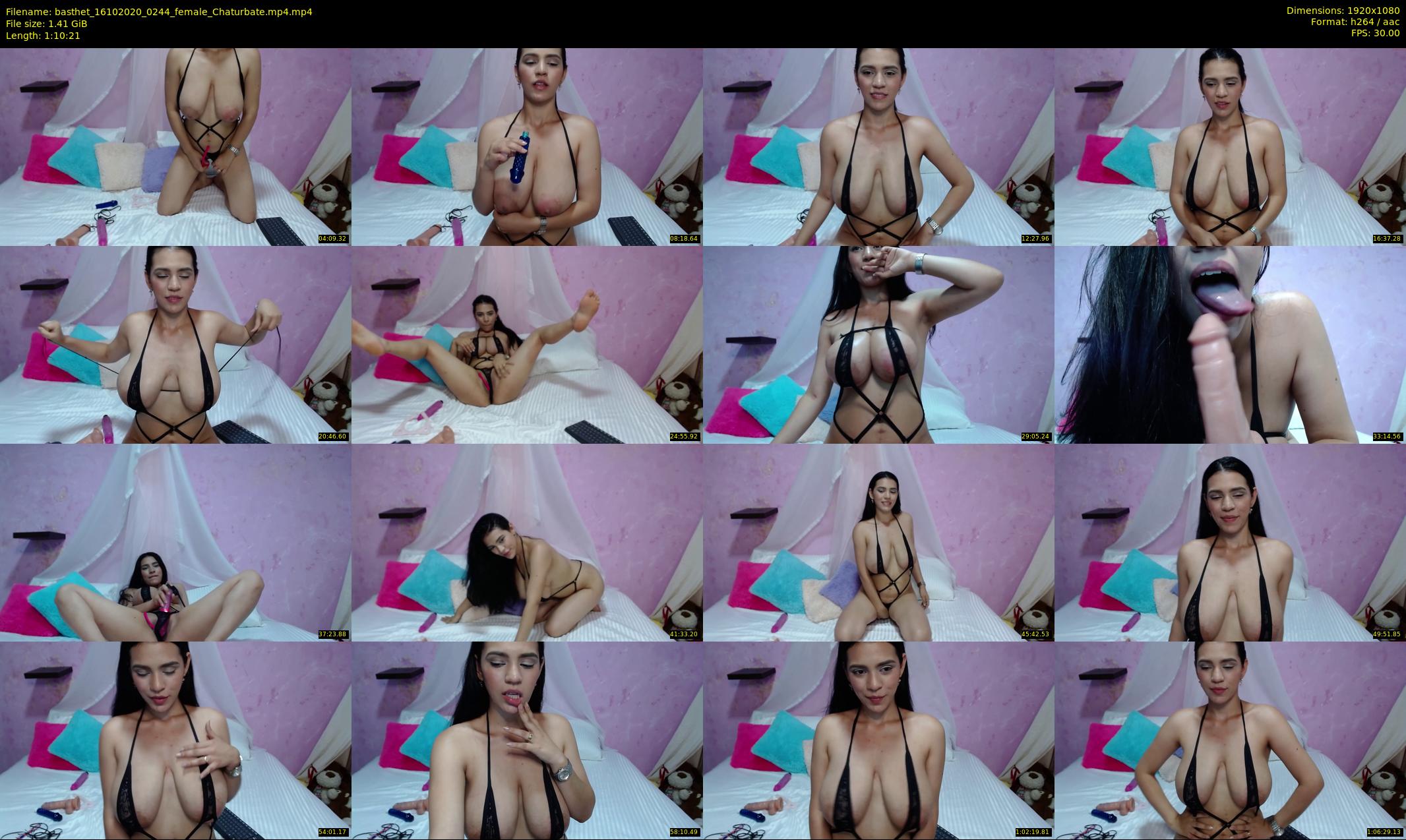 basthet — 71 minute Chaturbate female cam show recording, 1080p, Oct 16, 2020