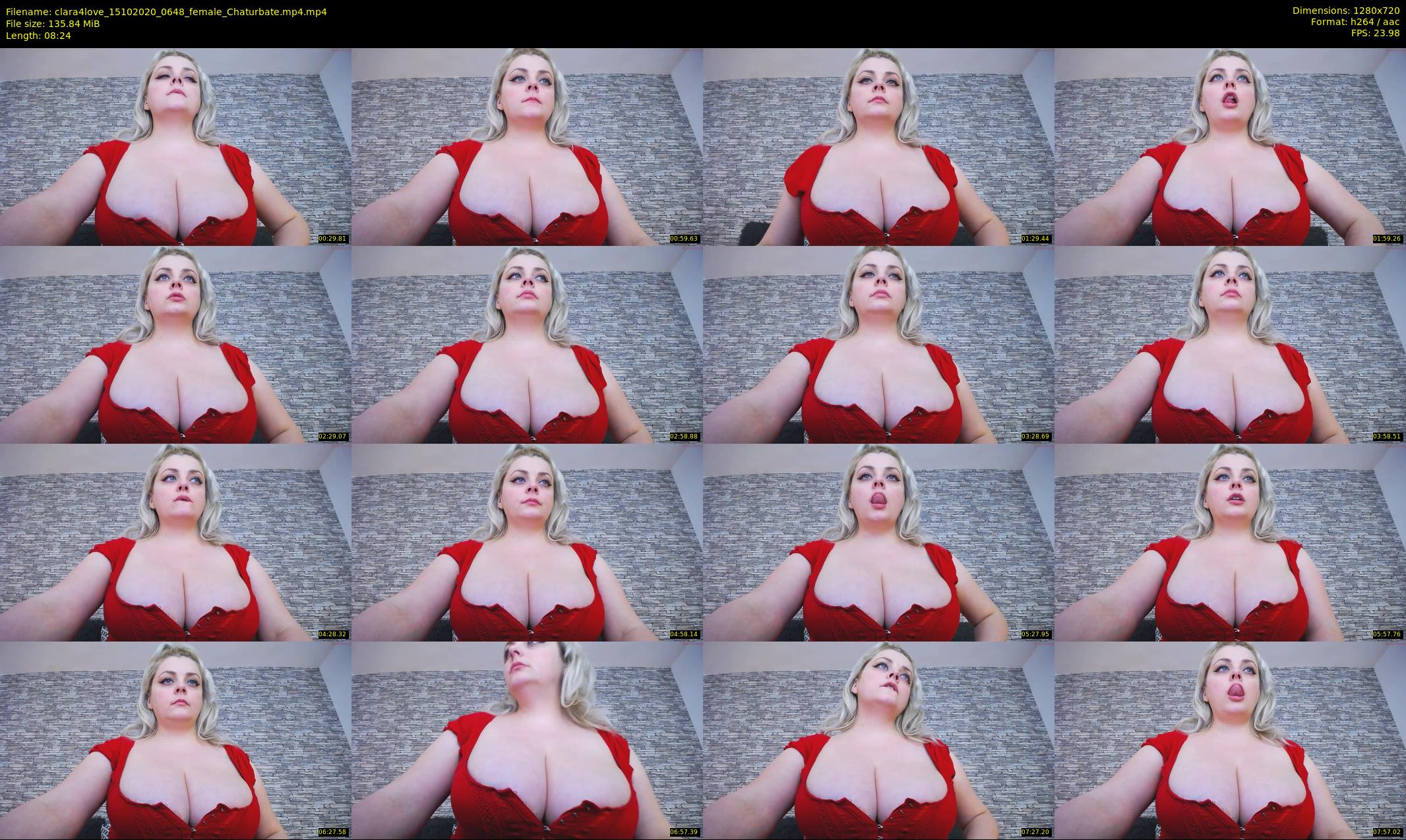 clara4love — 9 minute Chaturbate female cam show recording, 720p, Oct 15, 2020