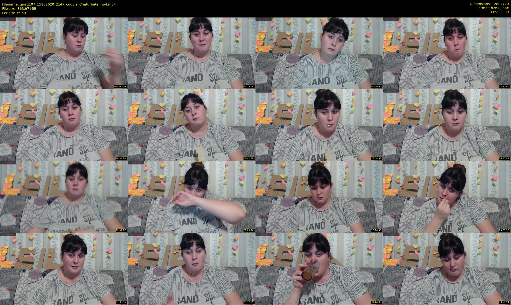 giorg107 — 36 minute Chaturbate couple cam show recording, 720p, Oct 15, 2020