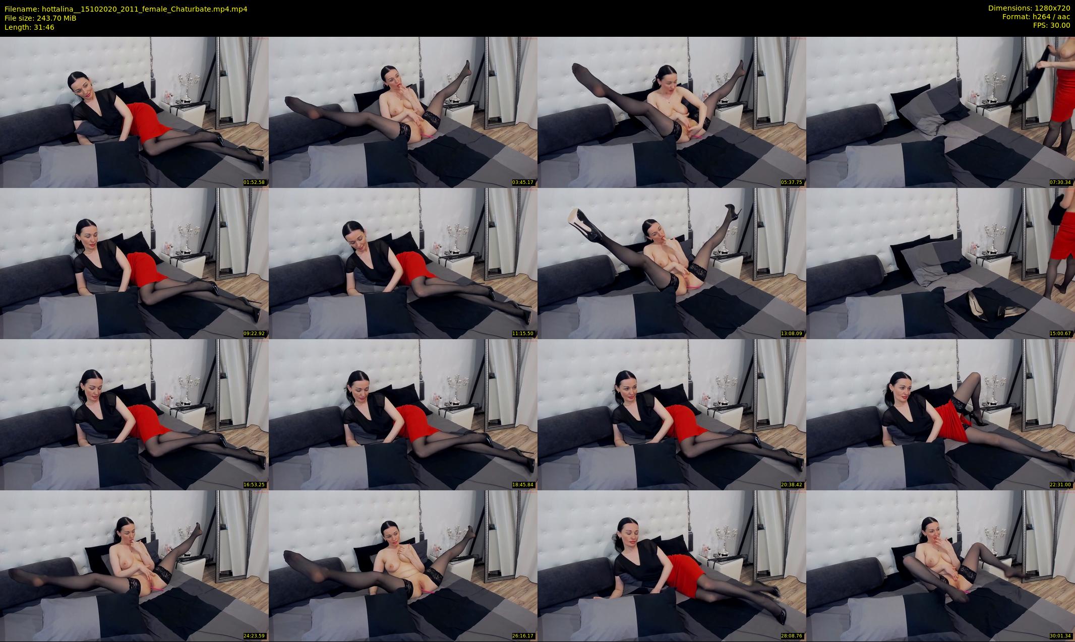 hottalina_ — 32 minute Chaturbate female cam show recording, 720p, Oct 15, 2020