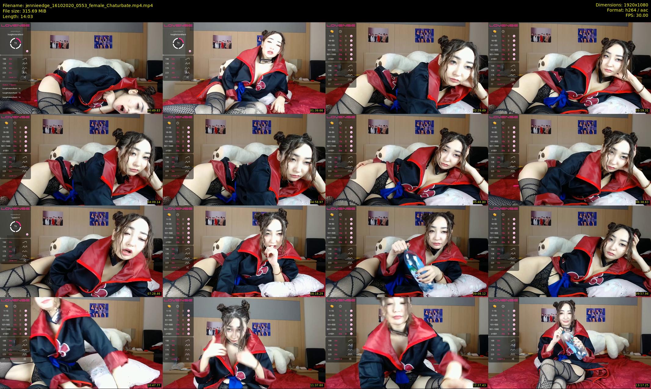 jennieedge — 15 minute Chaturbate female cam show recording, 1080p, Oct 16, 2020