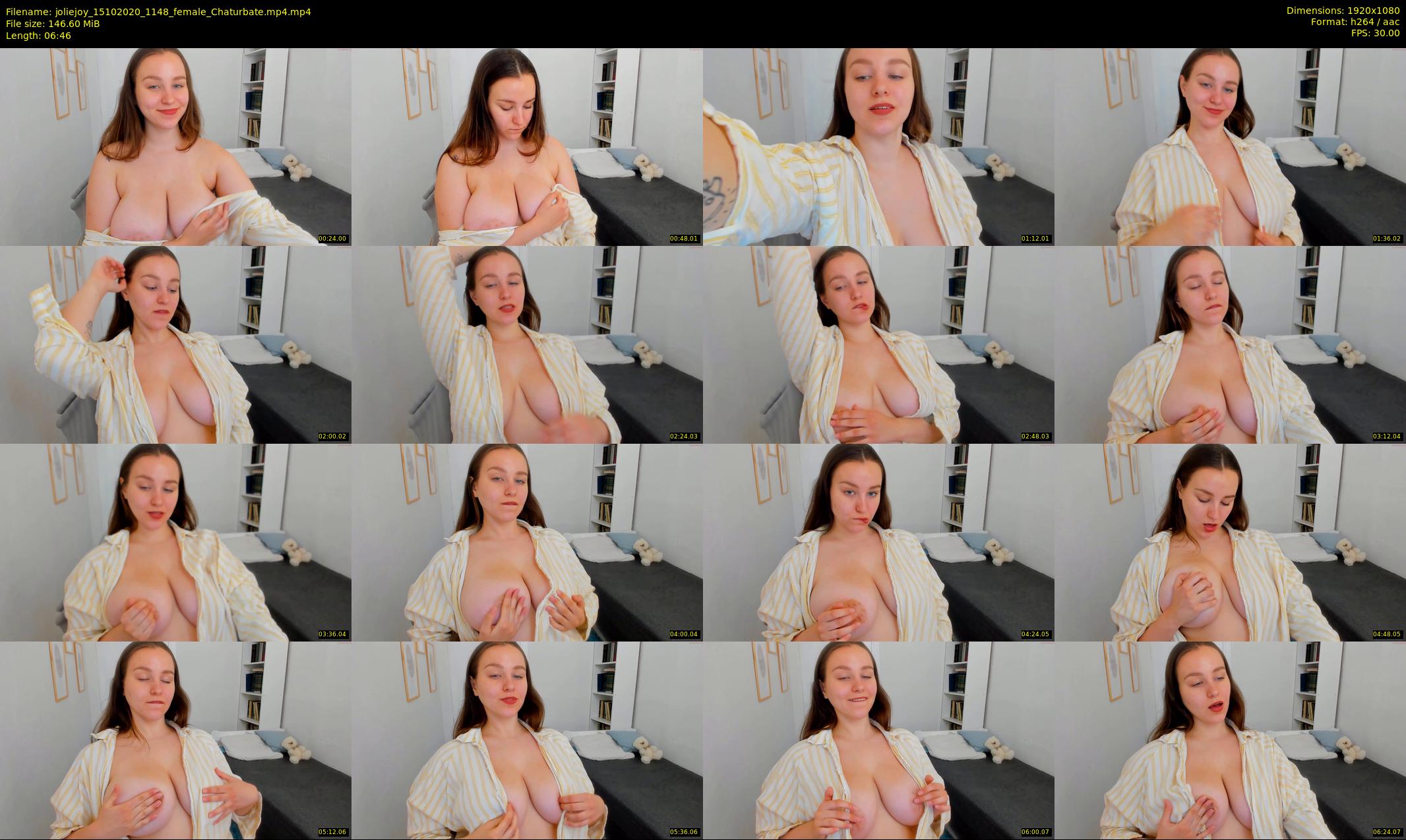 joliejoy — 7 minute Chaturbate female cam show recording, 1080p, Oct 15, 2020