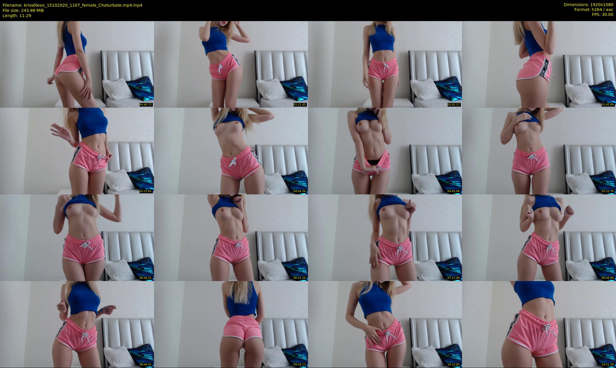 kriss0leoo — 12 minute Chaturbate couple cam show recording, 1080p, Oct 15, 2020