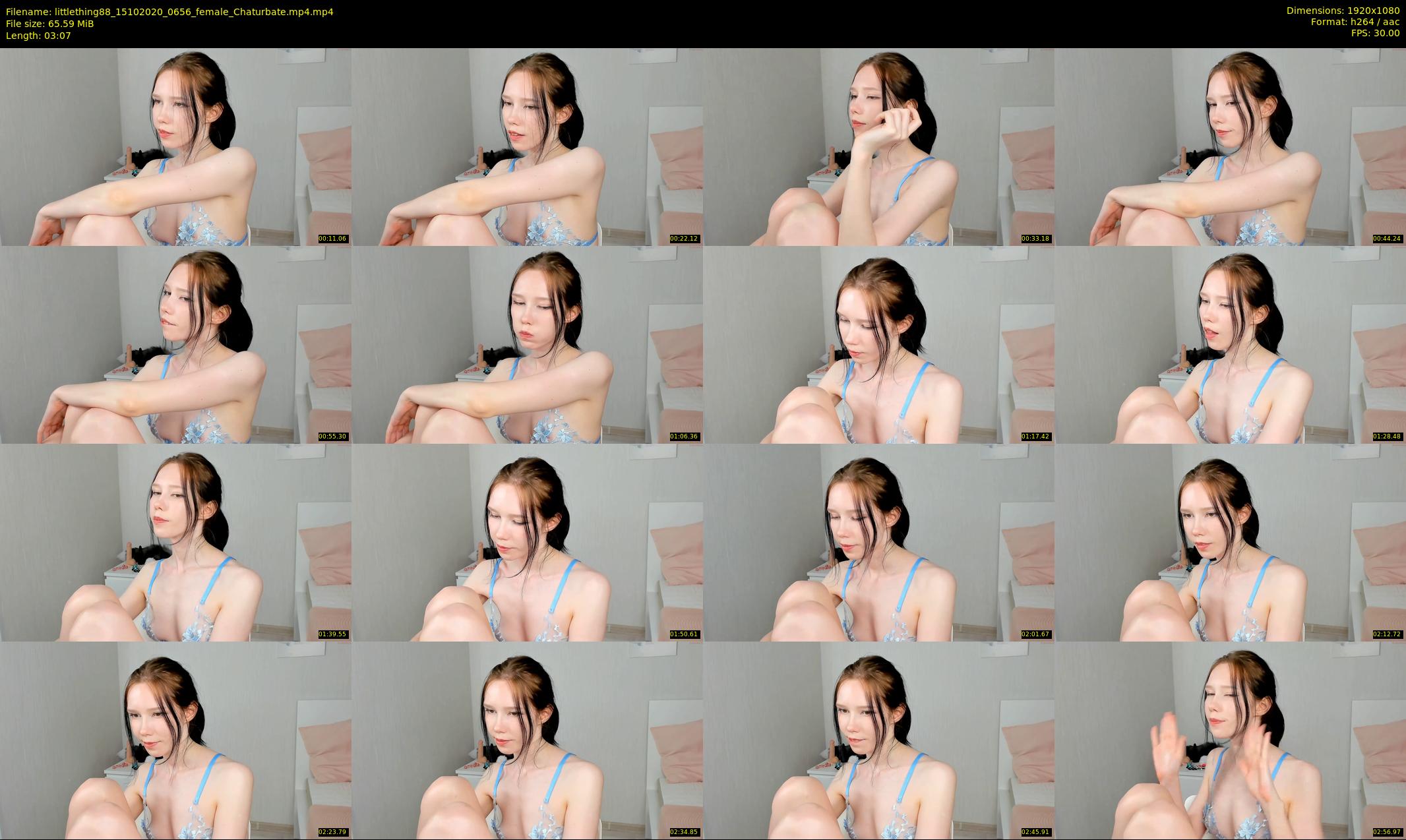 littlething88 — 4 minute Chaturbate female cam show recording, 1080p, Oct 15, 2020
