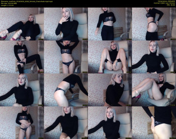mallinia — 74 minute Chaturbate female cam show recording, 480p, Oct 15, 2020