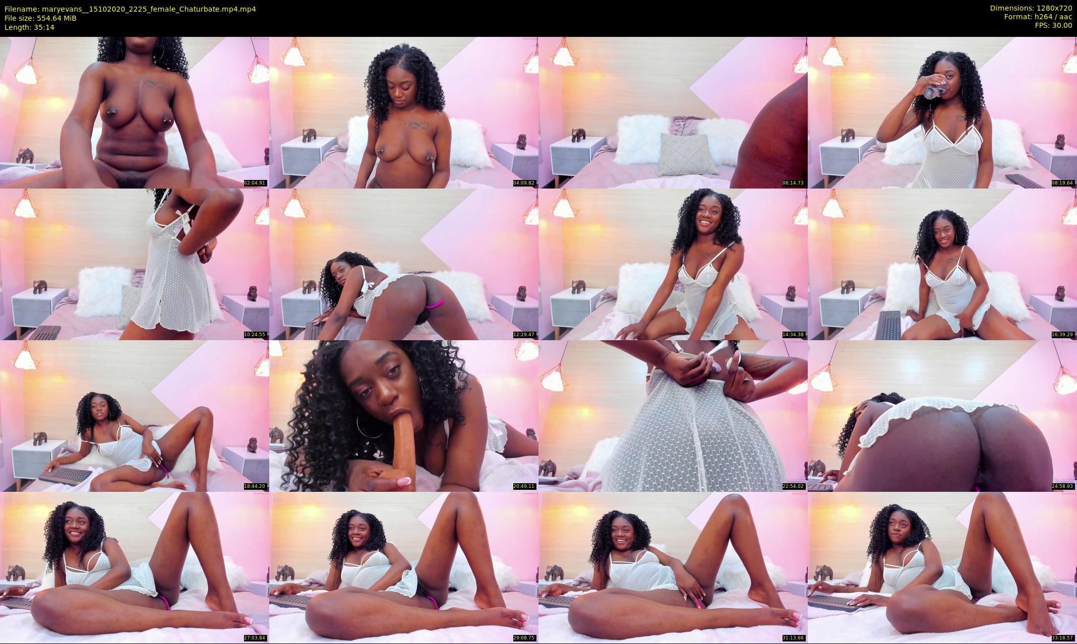 maryevans_ — 36 minute Chaturbate female cam show recording, 720p, Oct 15, 2020