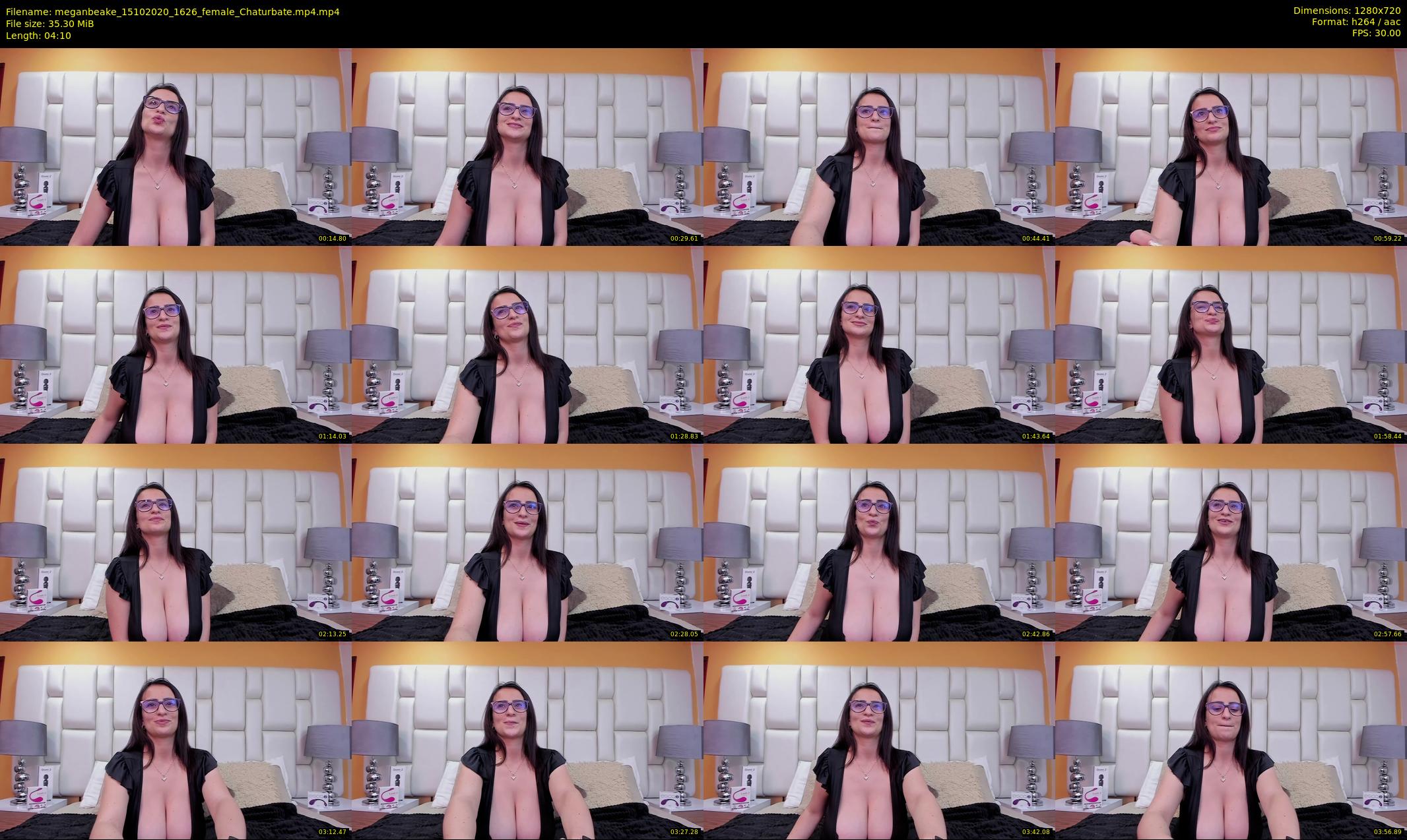 meganbeake — 5 minute Chaturbate female cam show recording, 720p, Oct 15, 2020