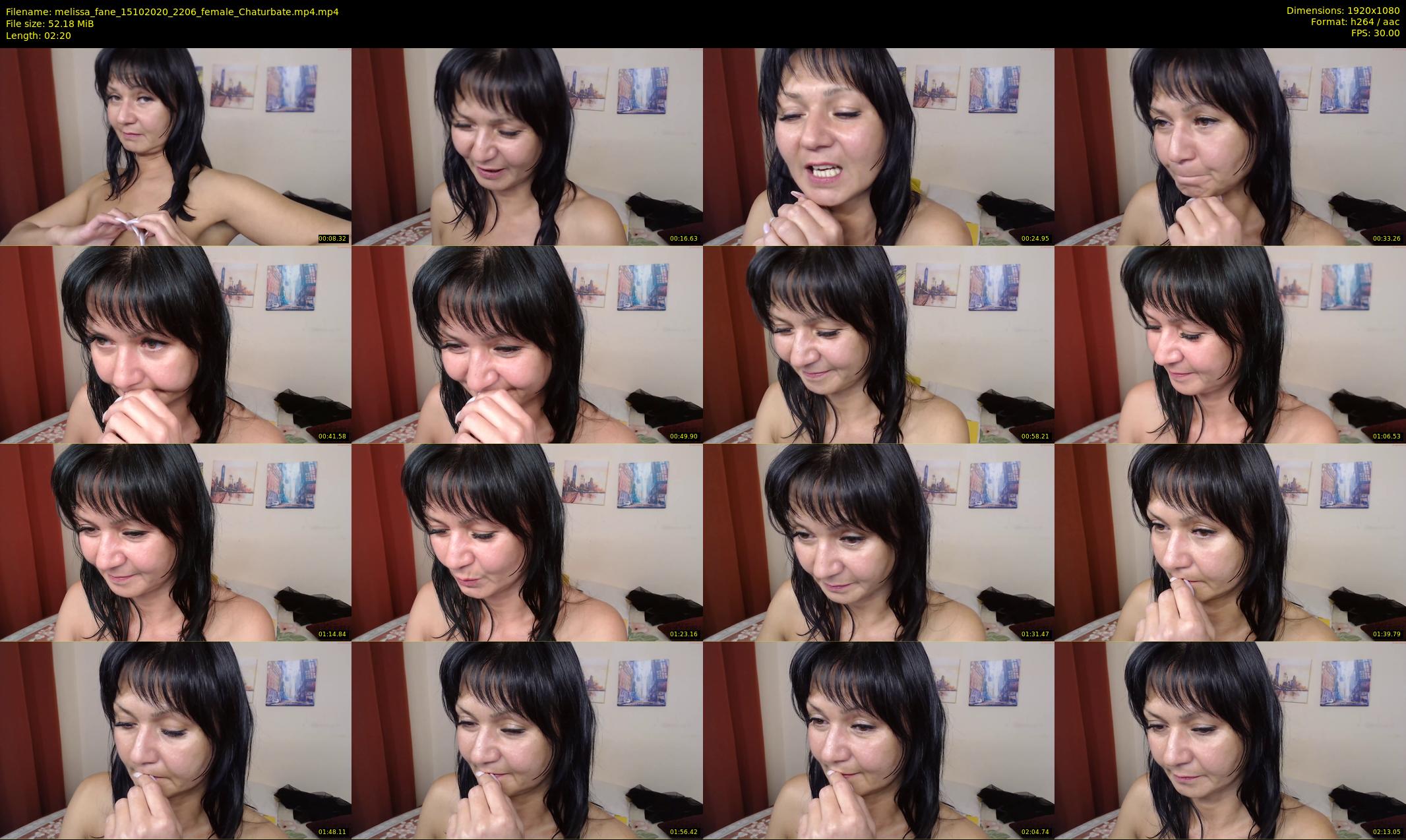 melissa_fane — 3 minute Chaturbate female cam show recording, 1080p, Oct 15, 2020