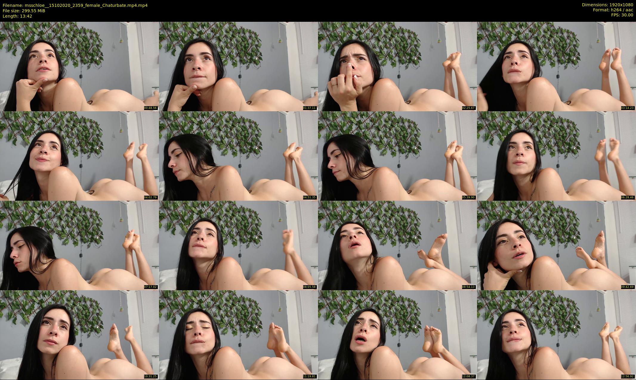 msschloe_ — 14 minute Chaturbate female cam show recording, 1080p, Oct 15, 2020
