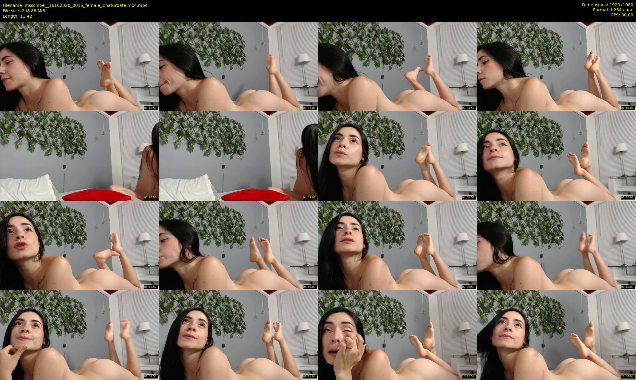 msschloe_ — 12 minute Chaturbate female cam show recording, 1080p, Oct 16, 2020