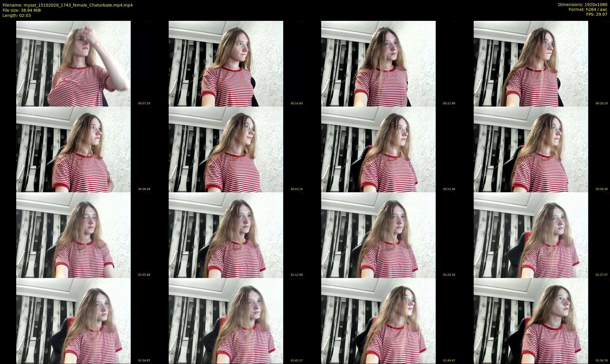 mysat — 3 minute Chaturbate female cam show recording, 1080p, Oct 15, 2020