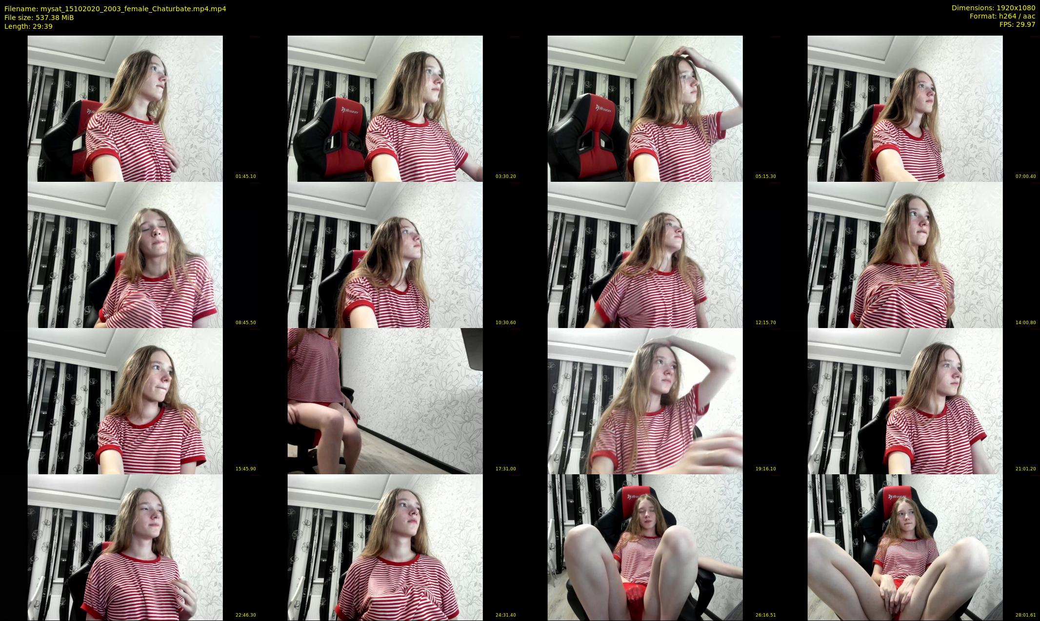 mysat — 30 minute Chaturbate female cam show recording, 1080p, Oct 15, 2020