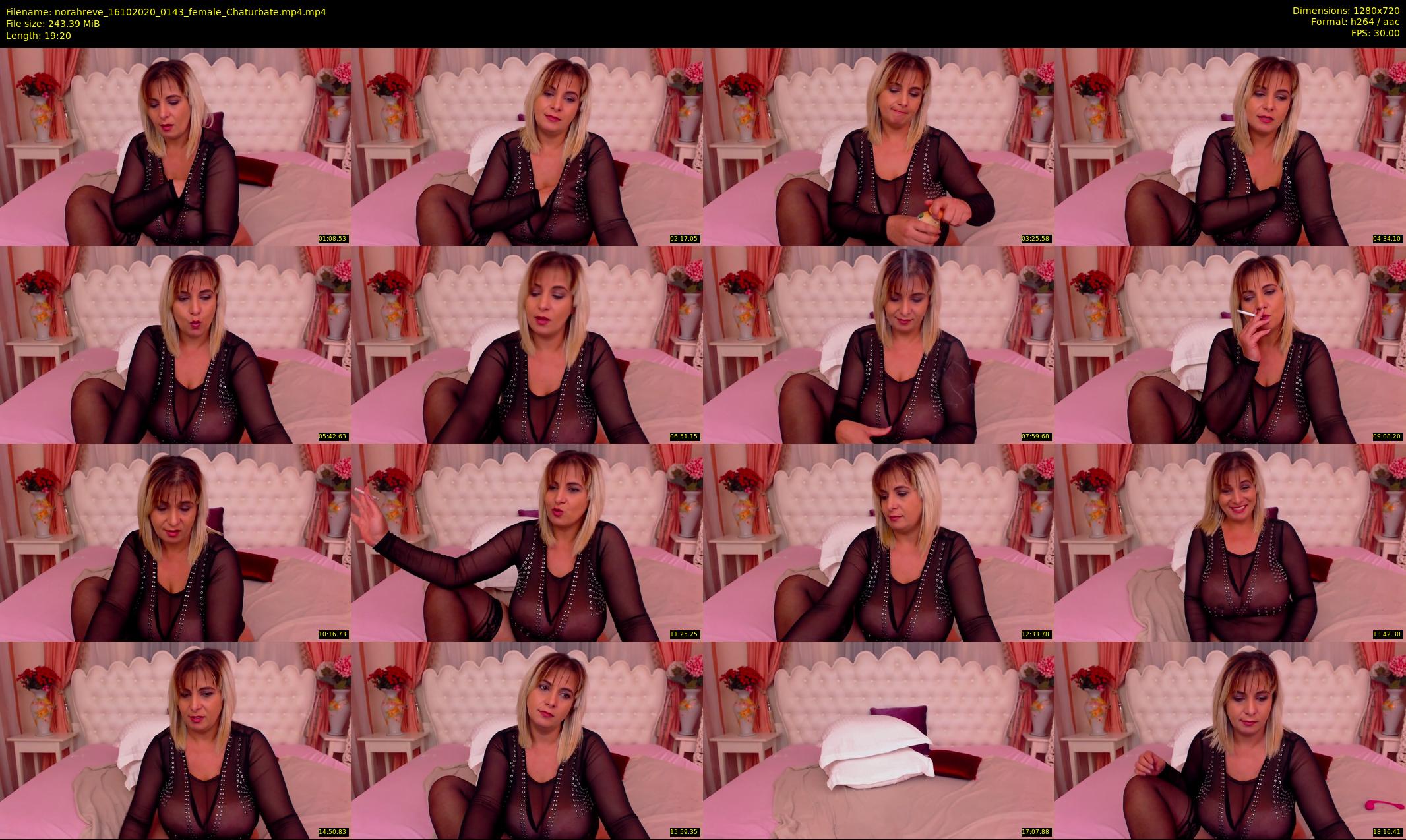 norahreve — 20 minute Chaturbate female cam show recording, 720p, Oct 16, 2020