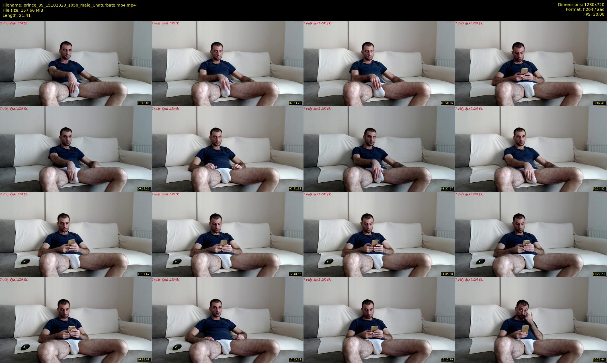 prince_89 — 22 minute Chaturbate male cam show recording, 720p, Oct 15, 2020