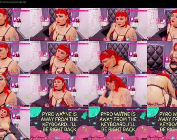 pyrowayne — 59 minute Chaturbate female cam show recording, 720p, Oct 16, 2020