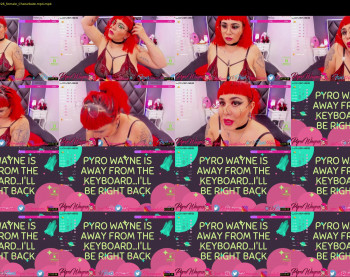 pyrowayne — 36 minute Chaturbate female cam show recording, 720p, Oct 16, 2020