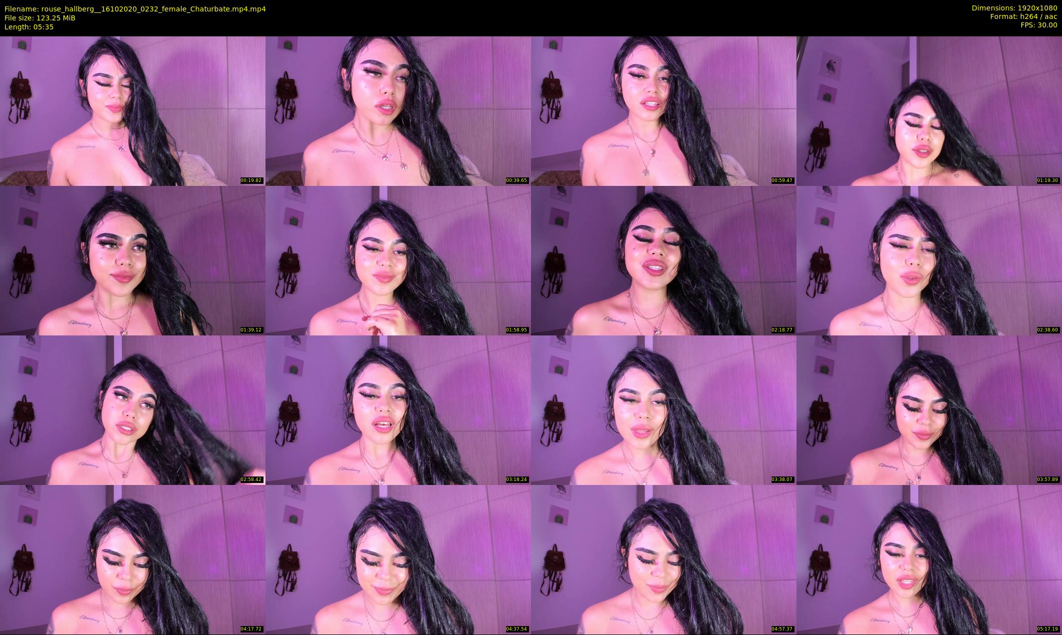 rouse_hallberg_ — 6 minute Chaturbate female cam show recording, 1080p, Oct 16, 2020