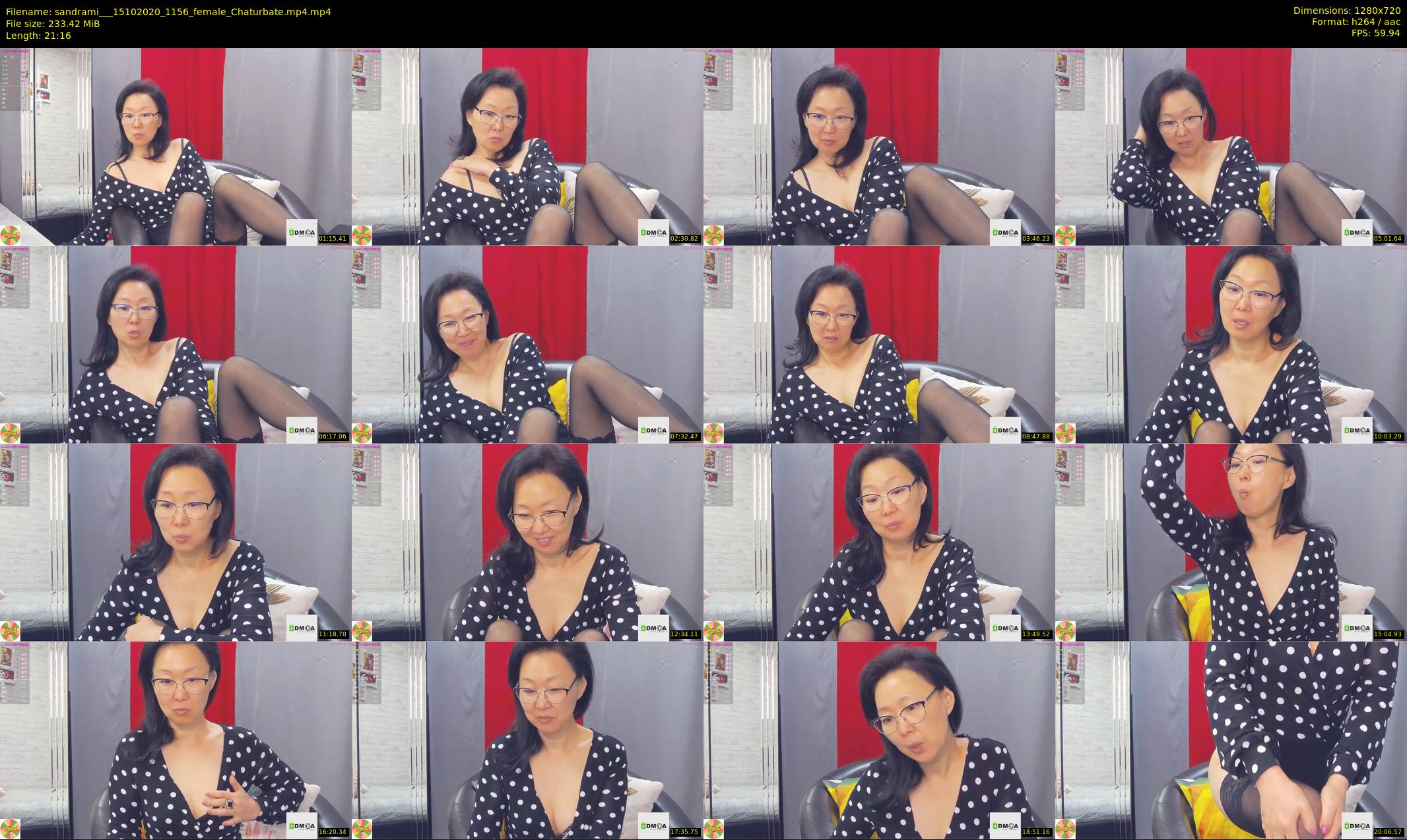 sandrami__ — 22 minute Chaturbate female cam show recording, 720p, Oct 15, 2020