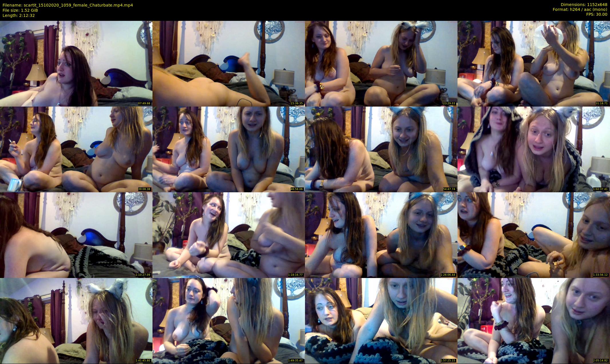 scartit — 133 minute Chaturbate female cam show recording, 480p, Oct 15, 2020
