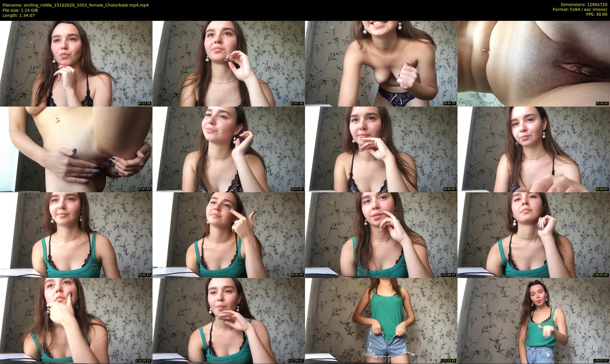 smiling_riddle — 95 minute Chaturbate female cam show recording, 720p, Oct 15, 2020