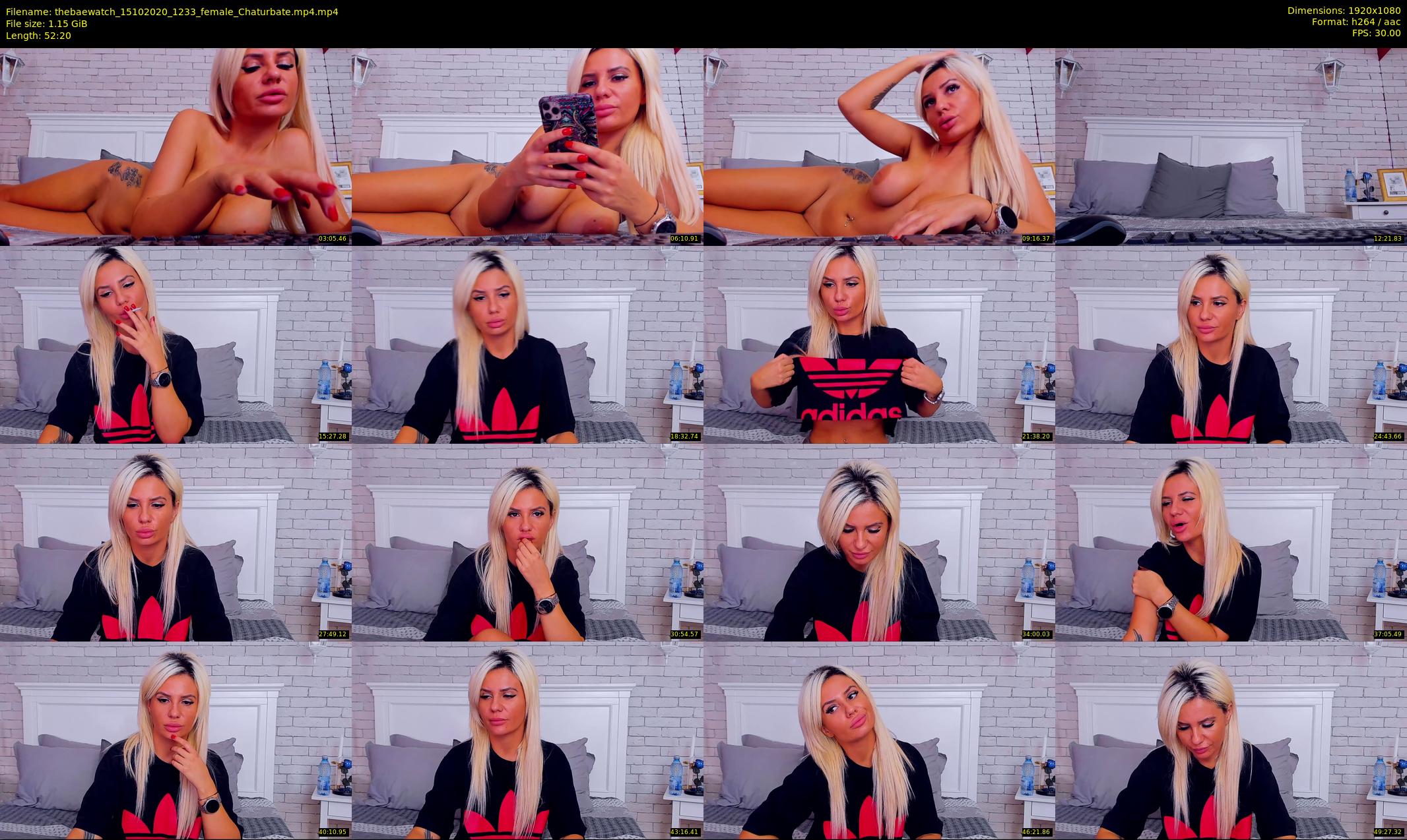 thebaewatch — 53 minute Chaturbate female cam show recording, 1080p, Oct 15, 2020