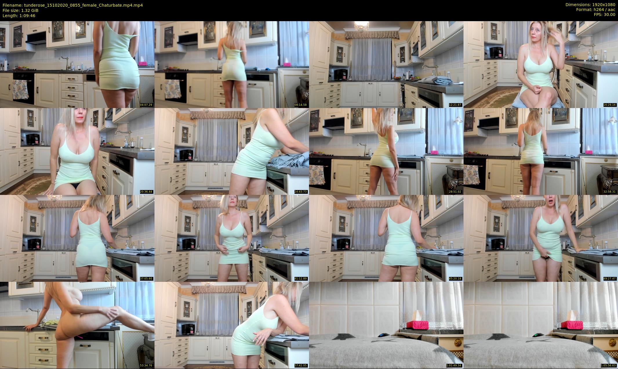 tunderose — 70 minute Chaturbate female cam show recording, 1080p, Oct 15, 2020
