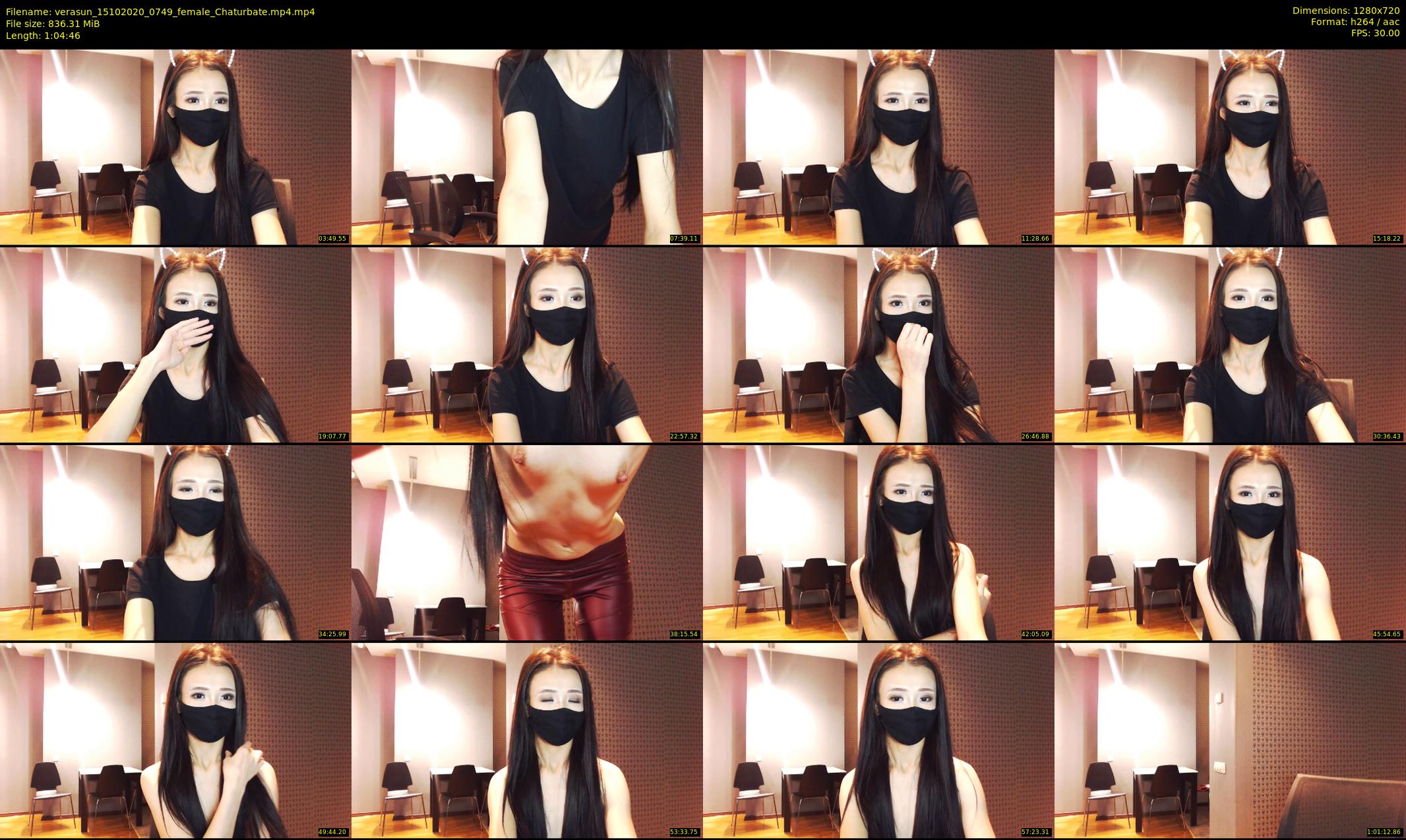 verasun — 65 minute Chaturbate female cam show recording, 720p, Oct 15, 2020