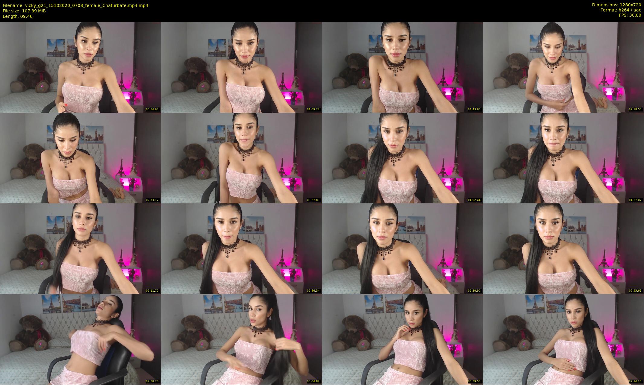 vicky_g21 — 10 minute Chaturbate female cam show recording, 720p, Oct 15, 2020