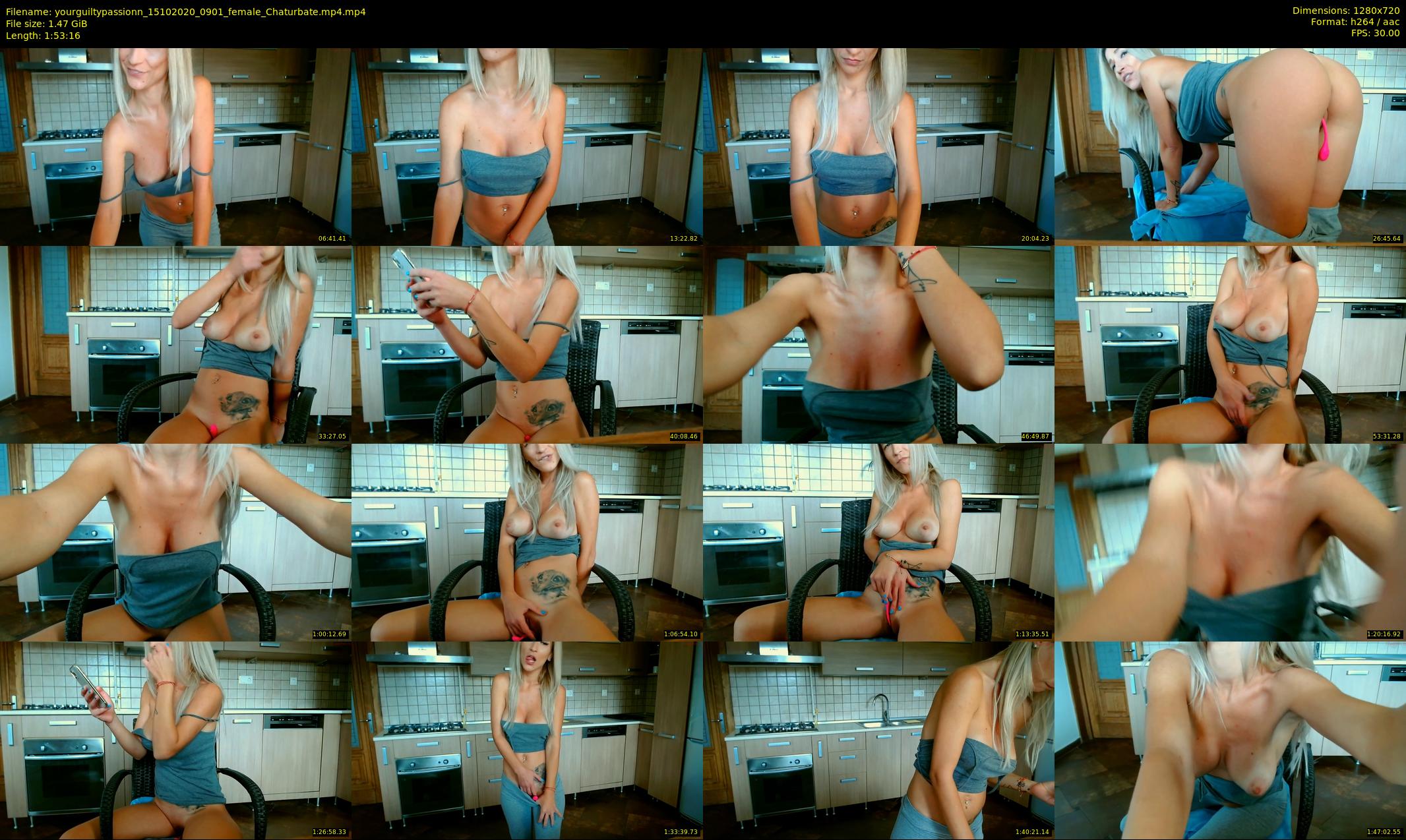 yourguiltypassionn — 114 minute Chaturbate female cam show recording, 720p, Oct 15, 2020