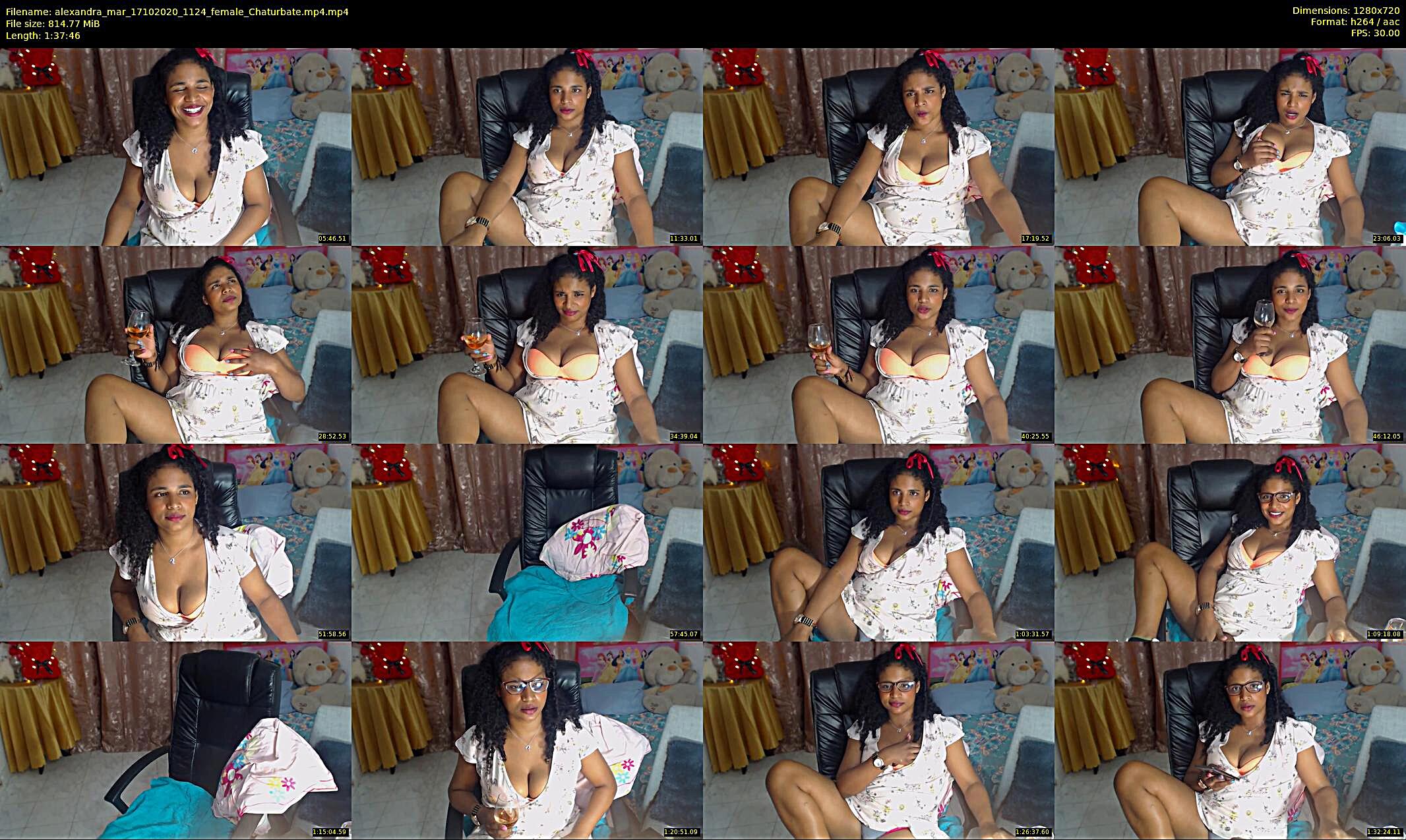 alexandra_mar — 98 minute Chaturbate female cam show recording, 720p, Oct 17, 2020