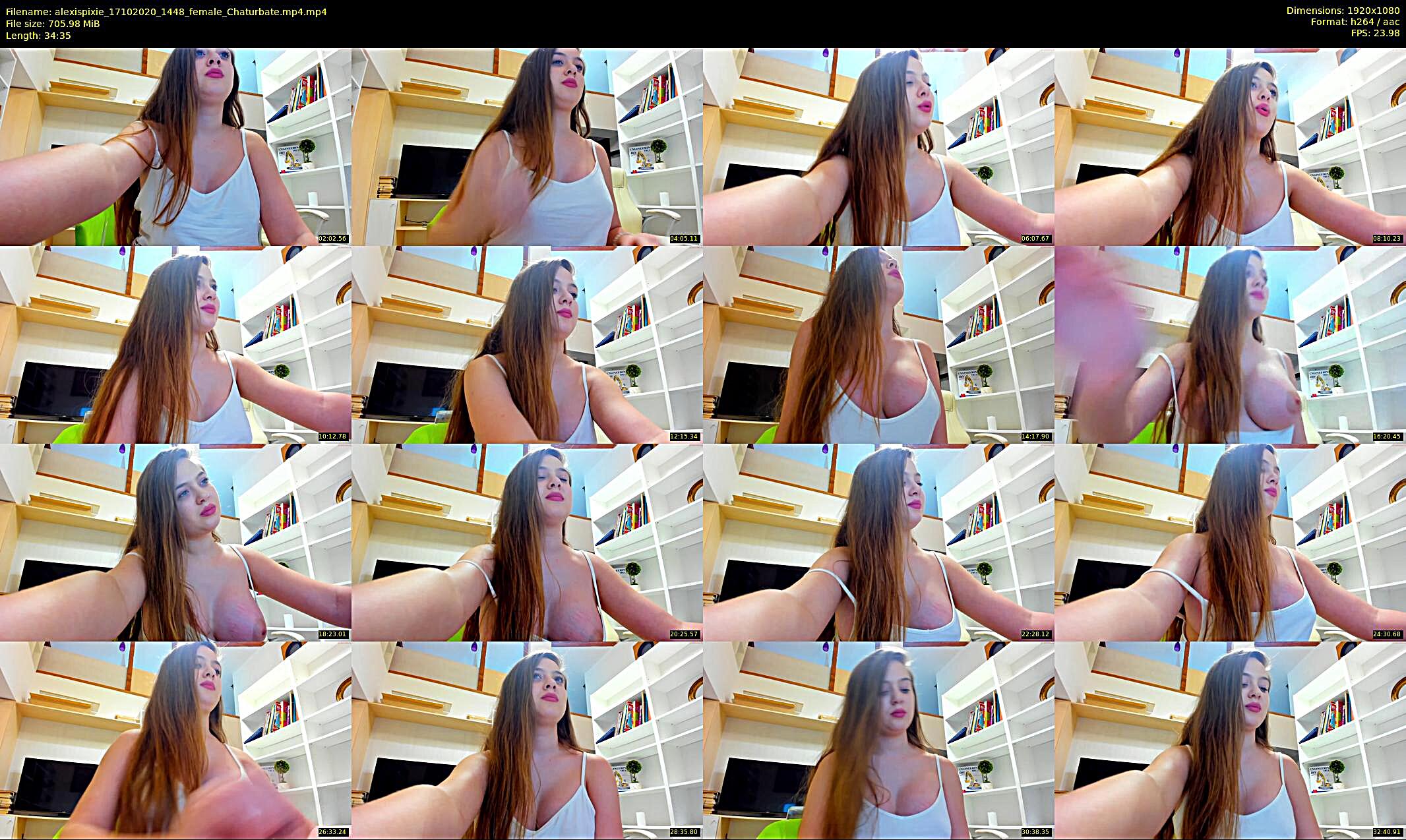 alexispixie — 14 minute Chaturbate female cam show recording, 1080p, Oct 17, 2020