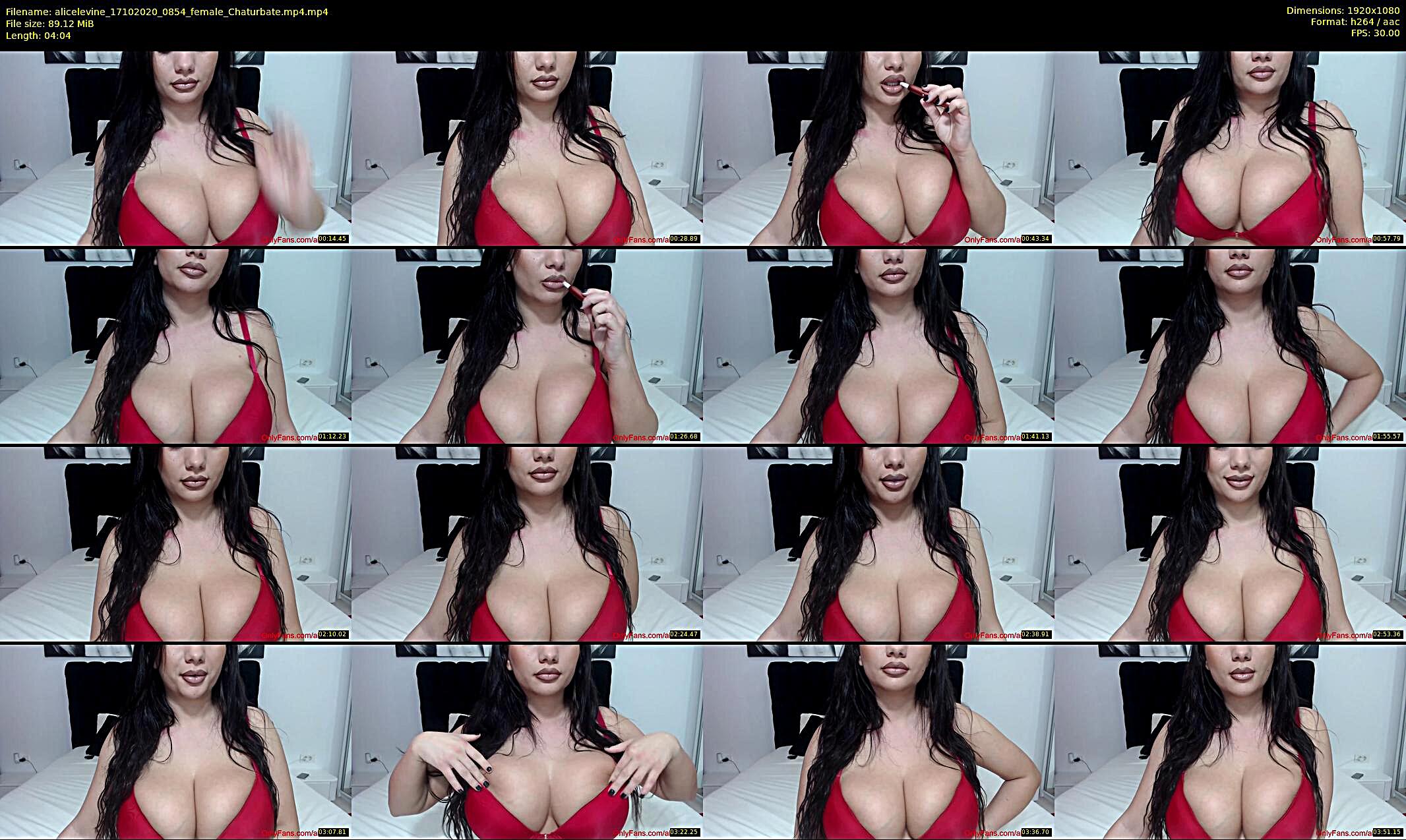 alicelevine — 5 minute Chaturbate female cam show recording, 1080p, Oct 17, 2020