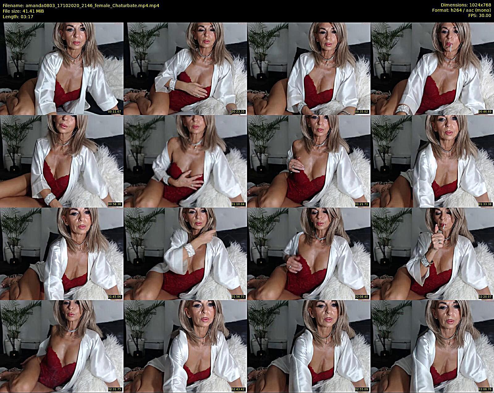 amanda0803 — 4 minute Chaturbate female cam show recording, 720p, Oct 17, 2020