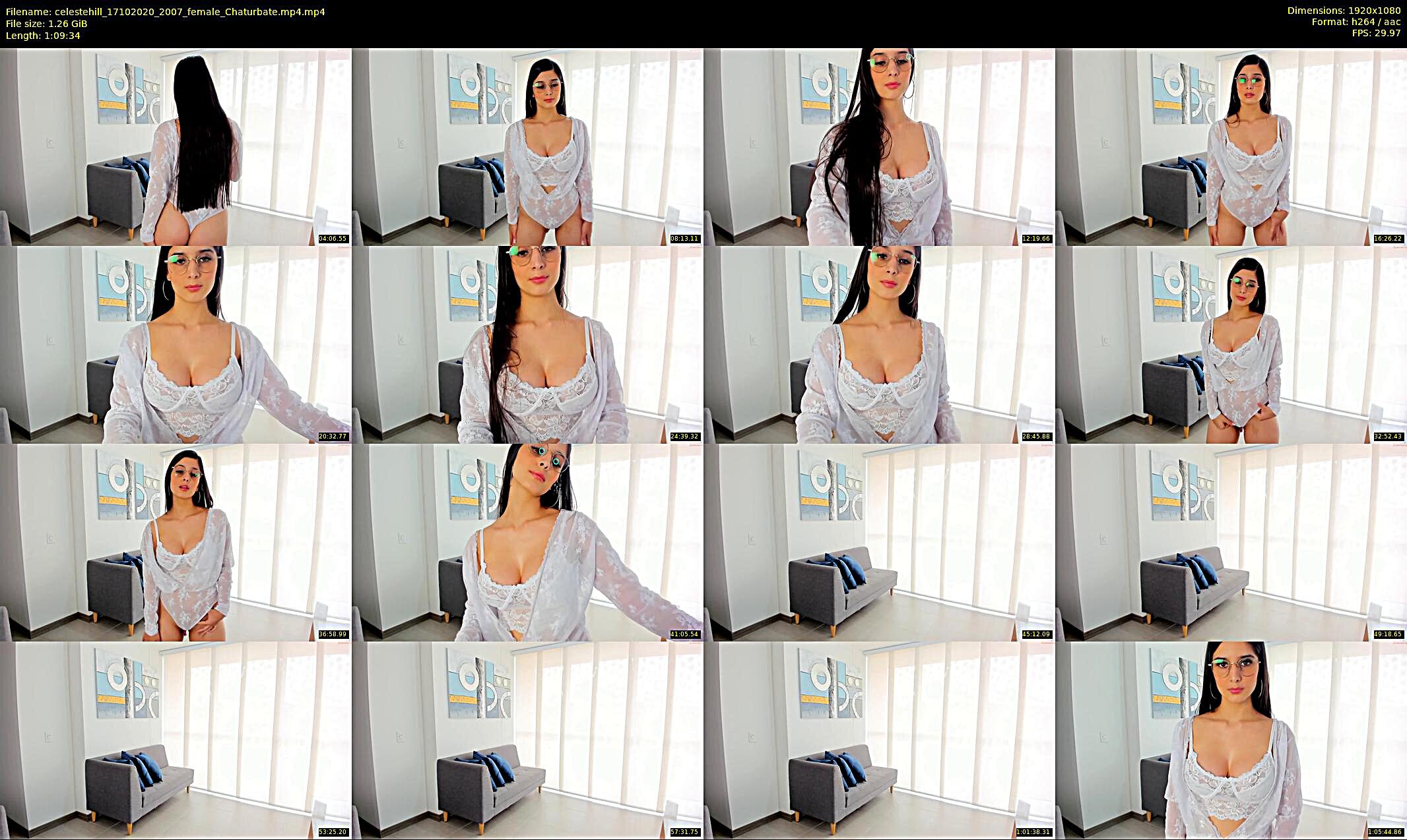 celestehill — 70 minute Chaturbate female cam show recording, 1080p, Oct 17, 2020