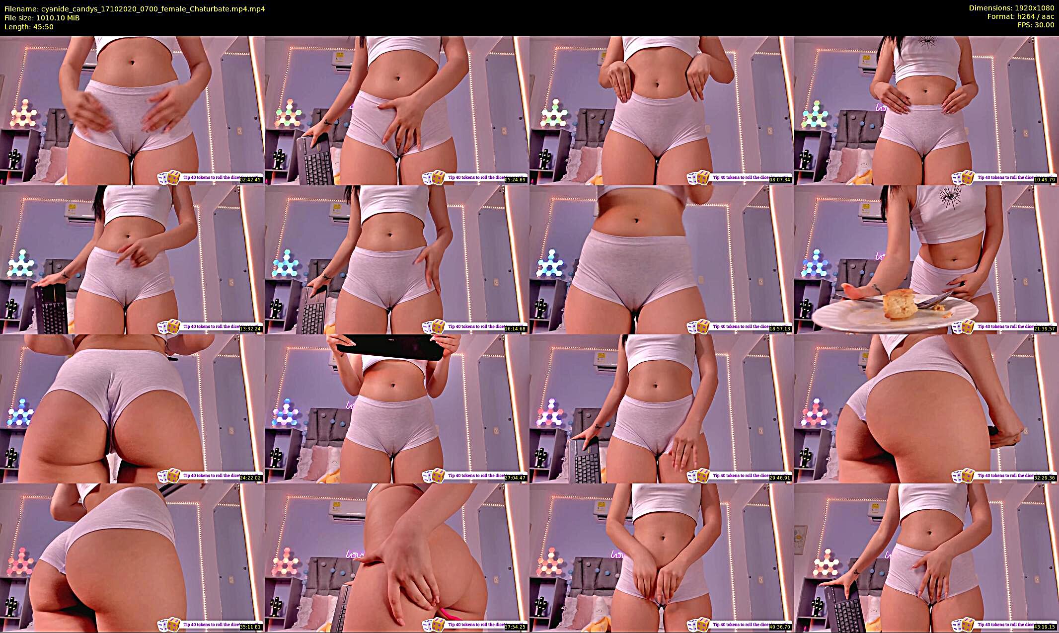cyanide_candys — 50 minute Chaturbate female cam show recording, 1080p, Oct 17, 2020