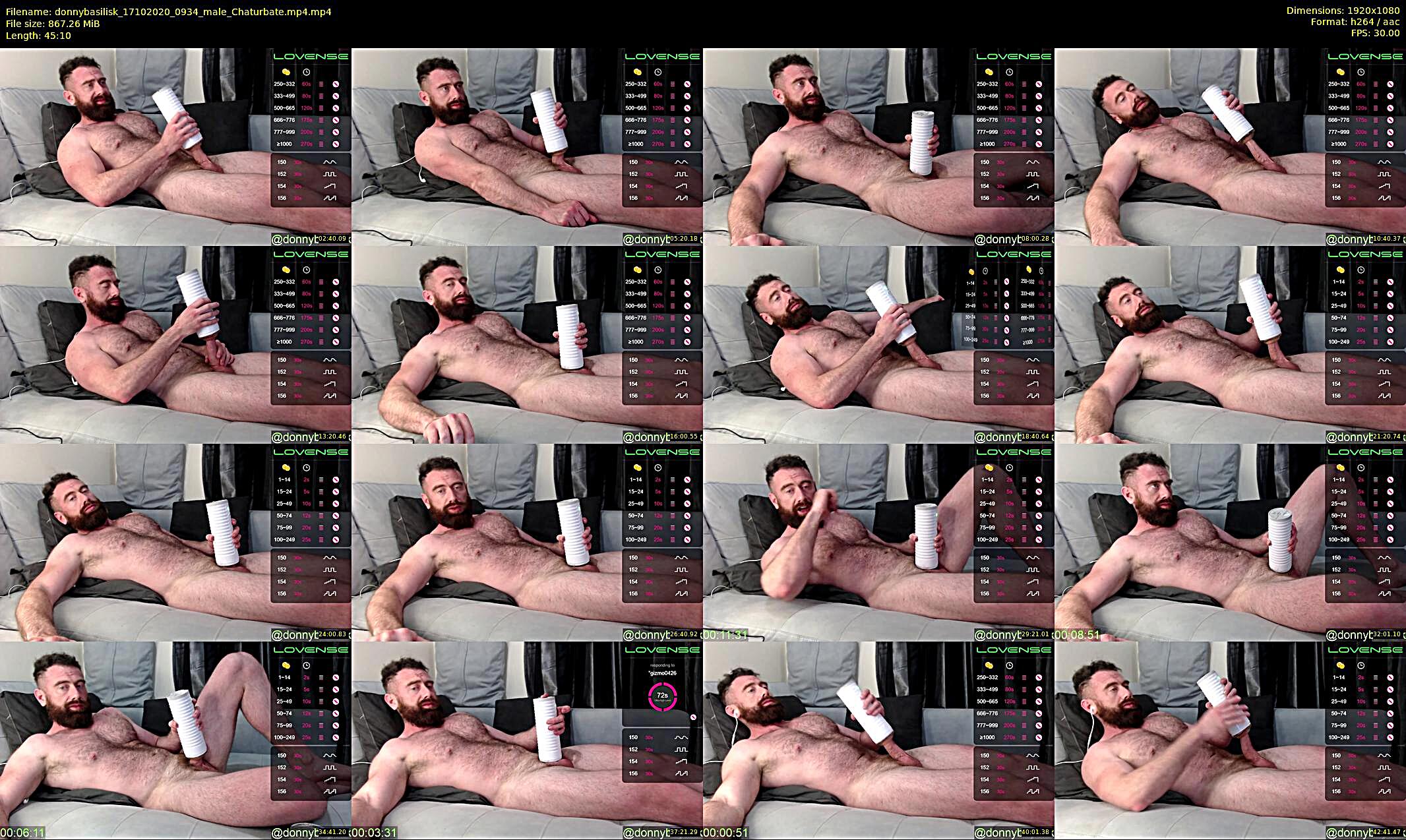 donnybasilisk — 46 minute Chaturbate male cam show recording, 1080p, Oct 17, 2020