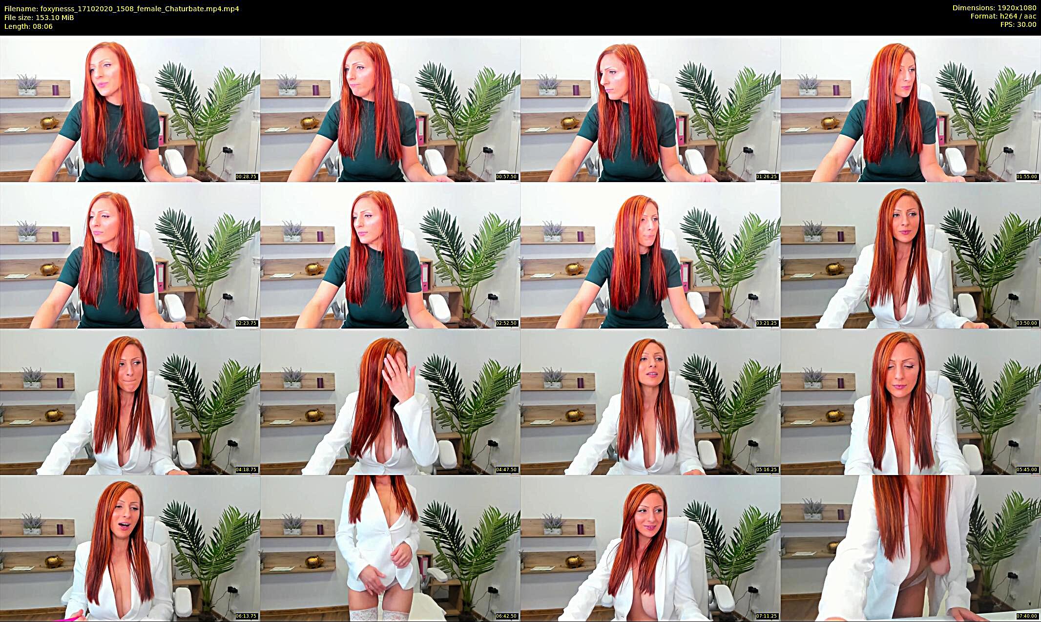 foxynesss — 9 minute Chaturbate female cam show recording, 1080p, Oct 17, 2020