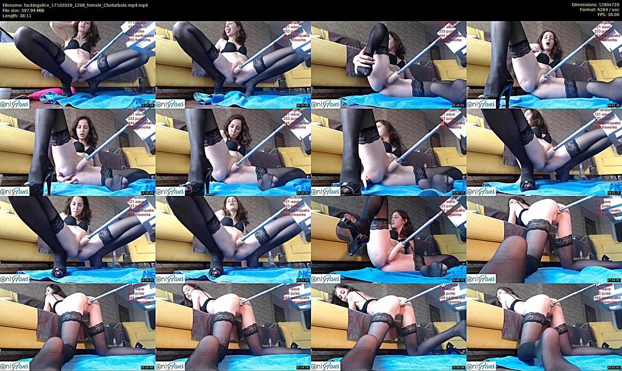 fuckingalice — 39 minute Chaturbate female cam show recording, 720p, Oct 17, 2020
