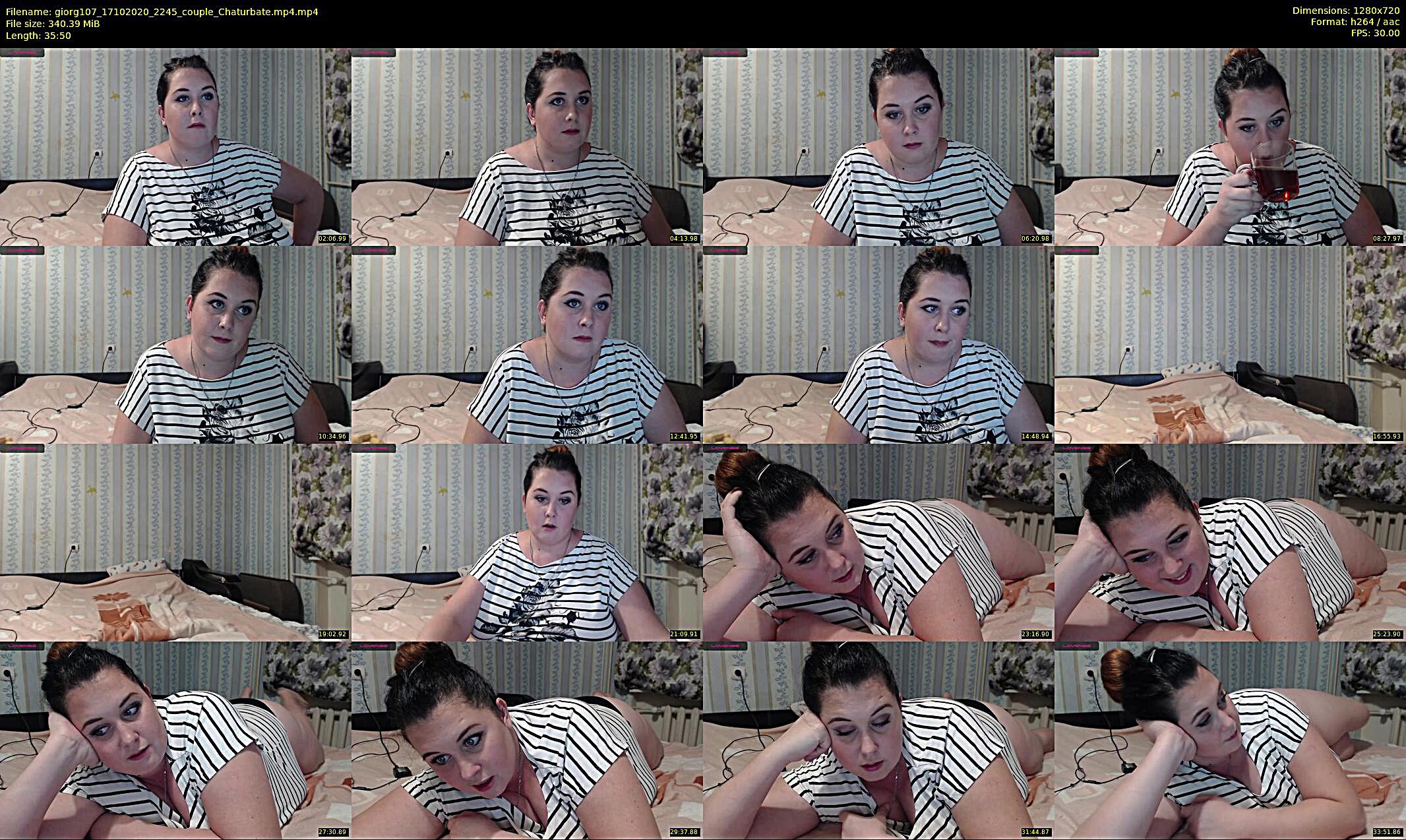 giorg107 — 36 minute Chaturbate couple cam show recording, 720p, Oct 17, 2020