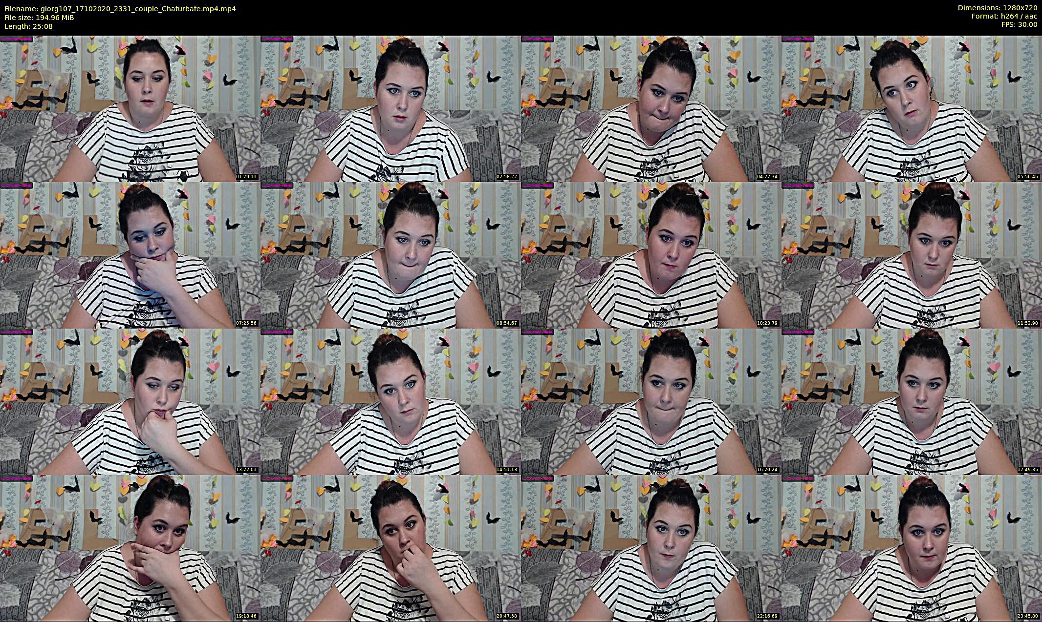 giorg107 — 26 minute Chaturbate couple cam show recording, 720p, Oct 17, 2020