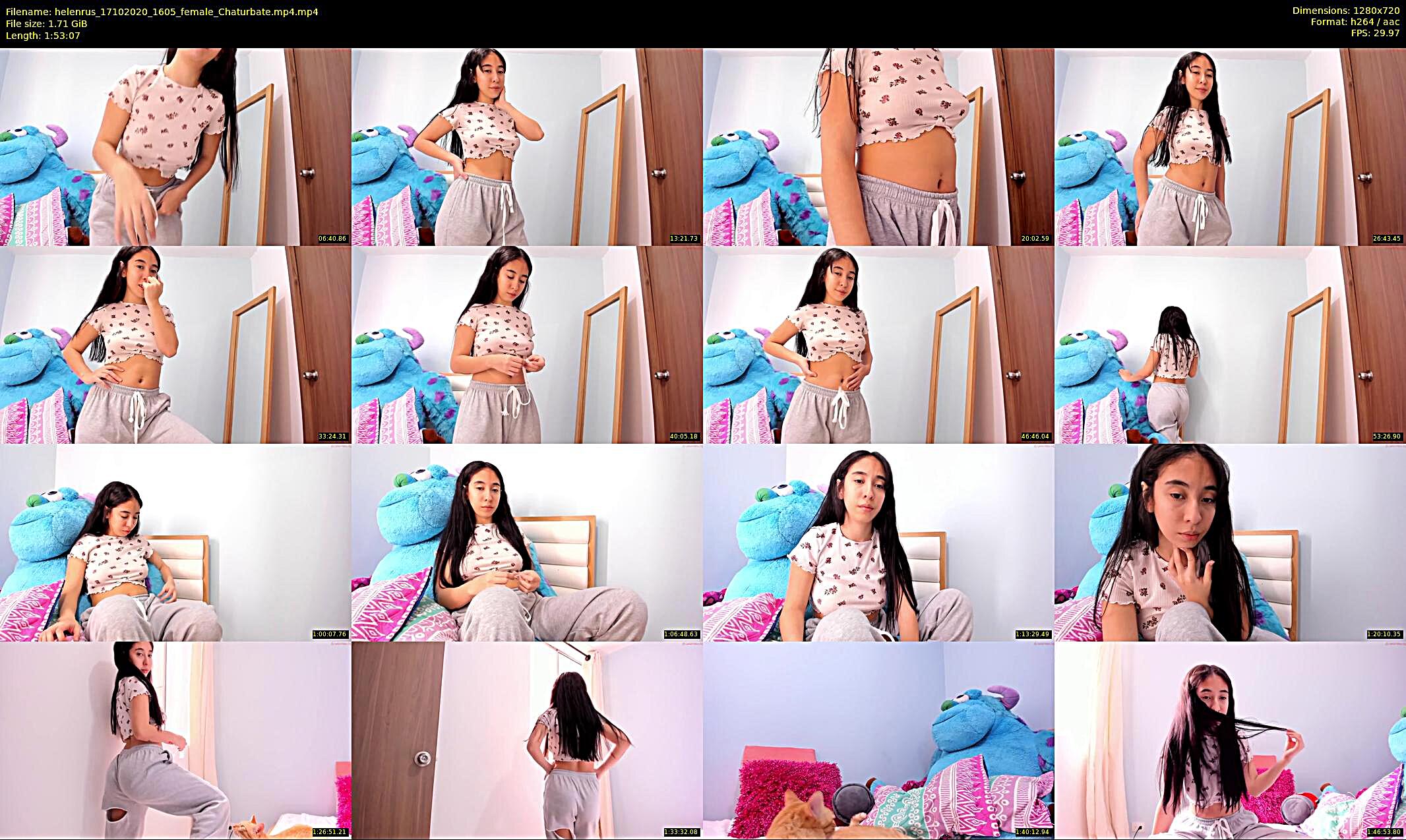 helenrus — 114 minute Chaturbate female cam show recording, 720p, Oct 17, 2020