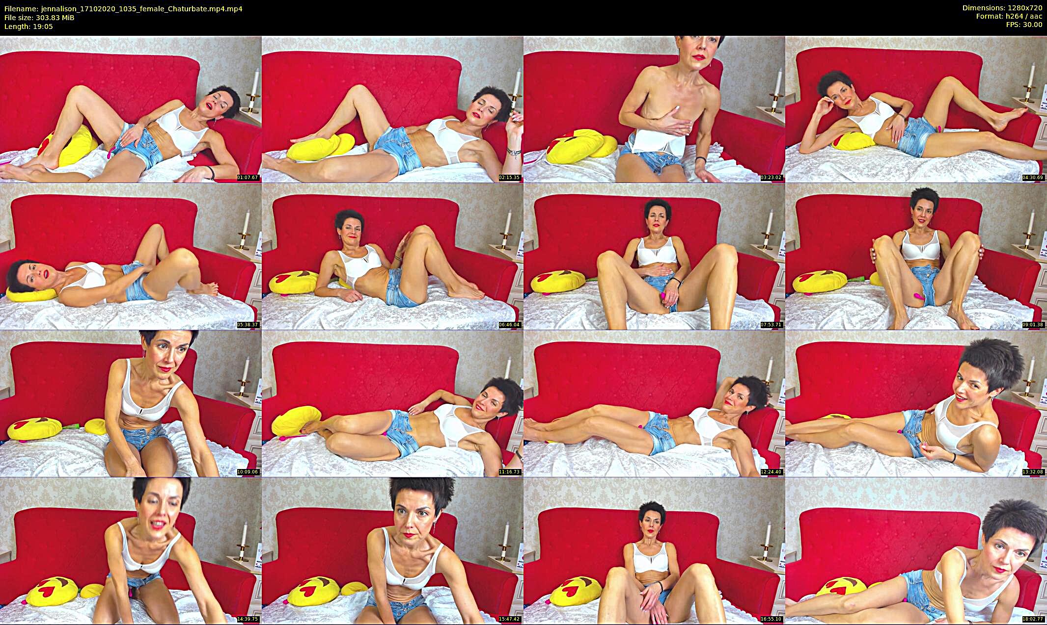 jennalison — 20 minute Chaturbate female cam show recording, 720p, Oct 17, 2020