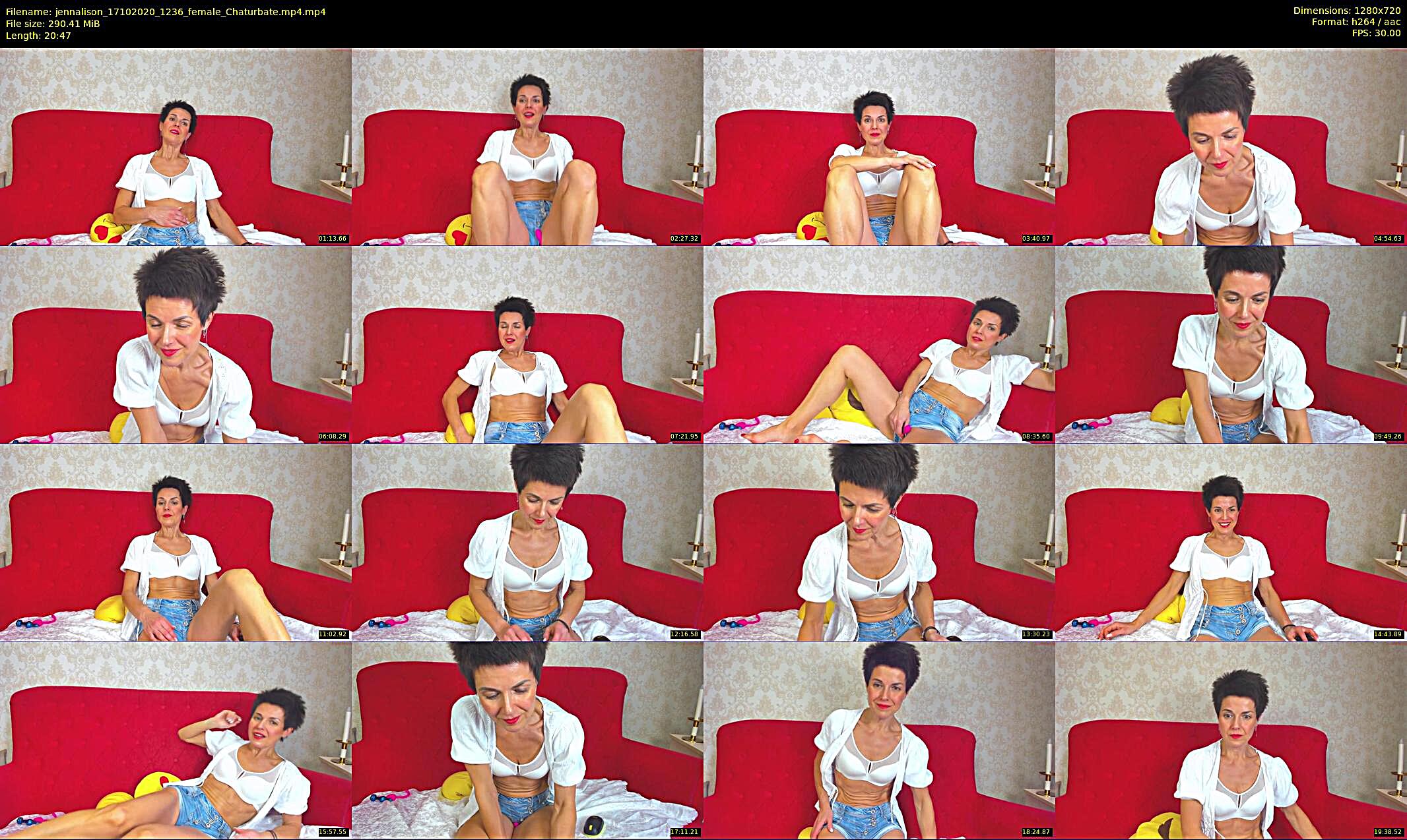 jennalison — 21 minute Chaturbate female cam show recording, 720p, Oct 17, 2020