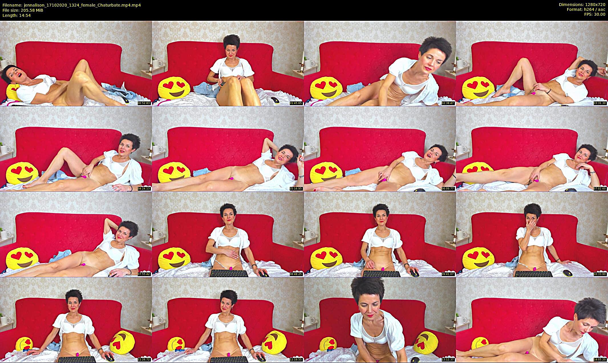 jennalison — 3 minute Chaturbate female cam show recording, 720p, Oct 17, 2020