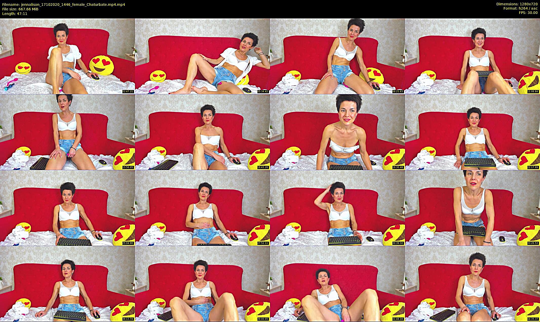 jennalison — 35 minute Chaturbate female cam show recording, 720p, Oct 17, 2020