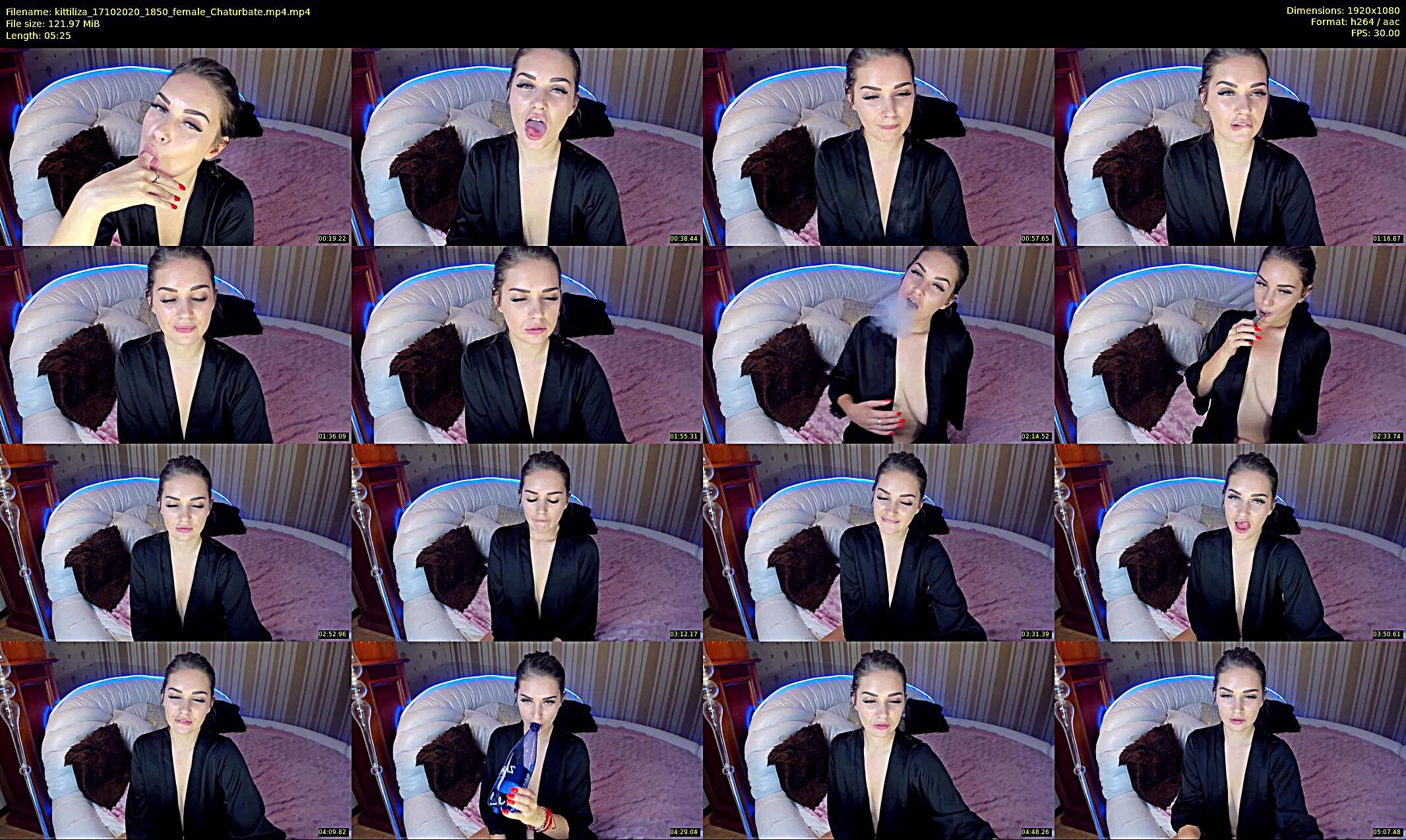 kittiliza — 6 minute Chaturbate female cam show recording, 1080p, Oct 17, 2020