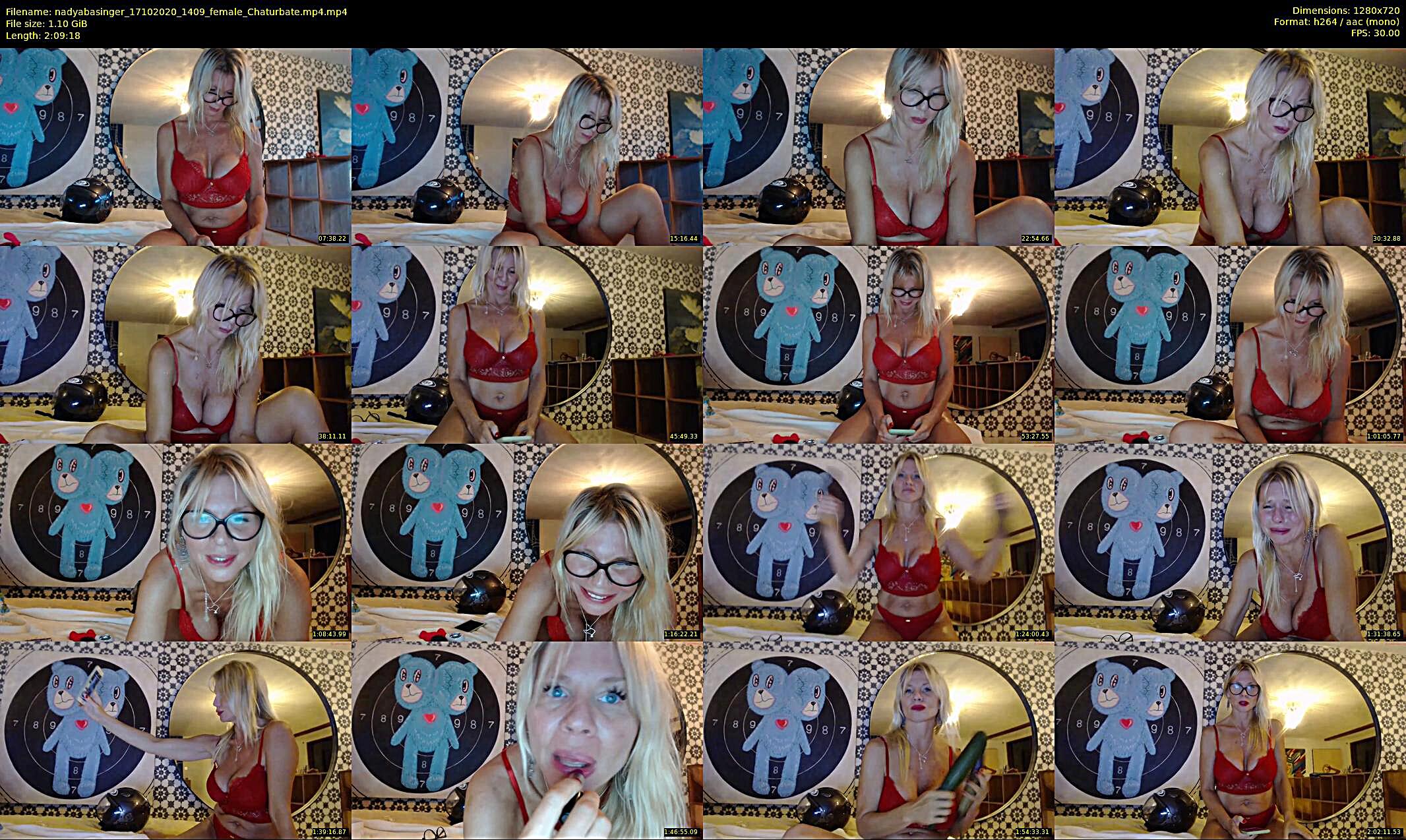 nadyabasinger — 130 minute Chaturbate female cam show recording, 720p, Oct 17, 2020