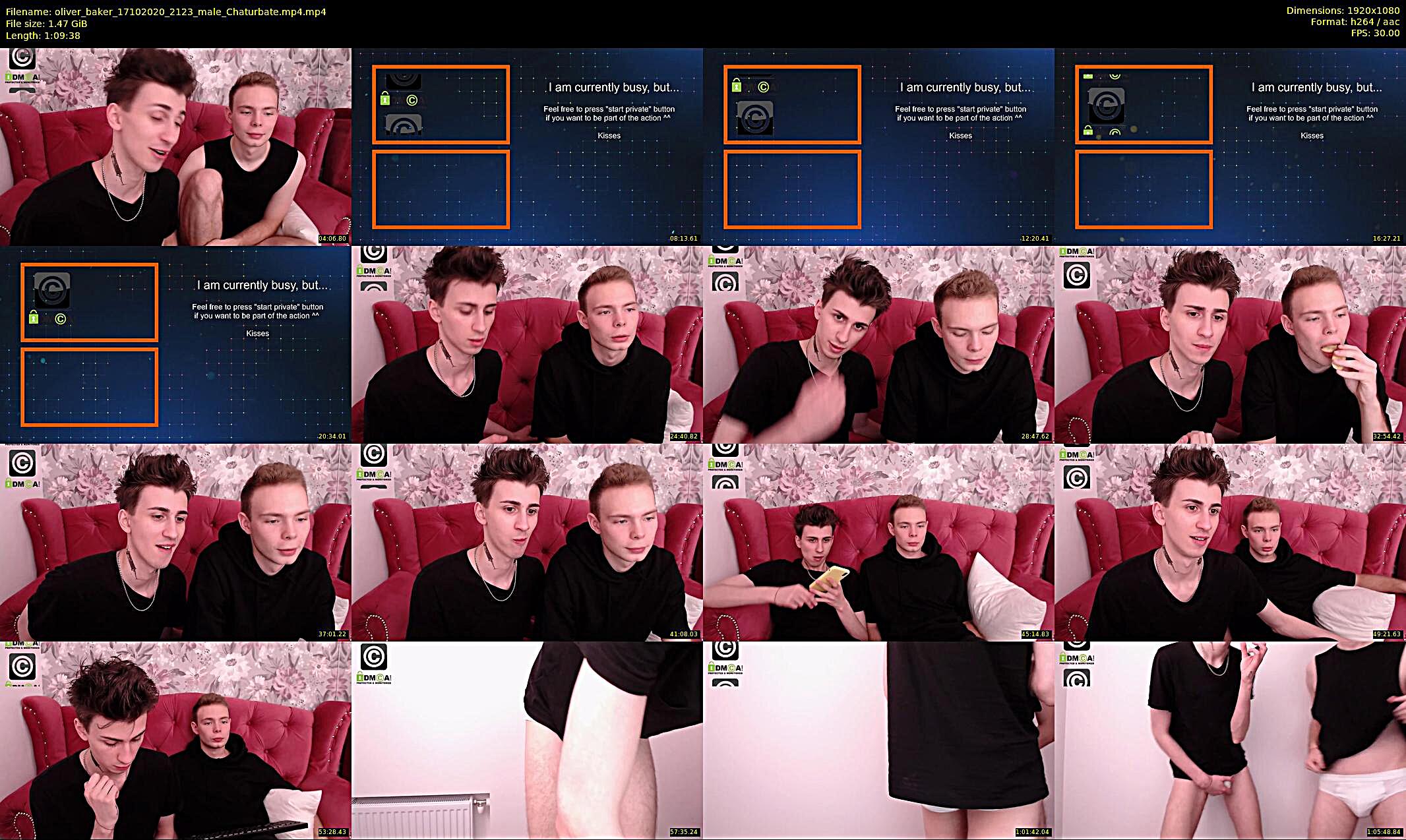 oliver_baker — 70 minute Chaturbate male cam show recording, 1080p, Oct 17, 2020